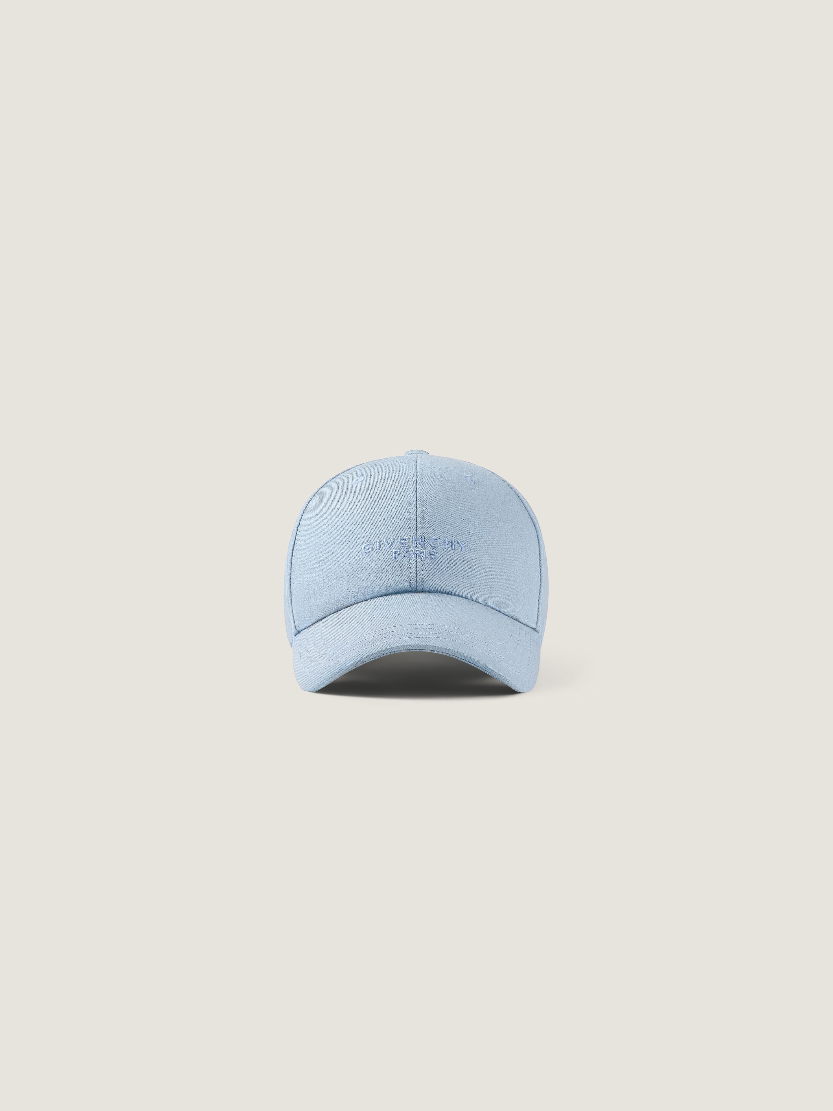 Givenchy Paris embroidered cap in cotton in - light blue