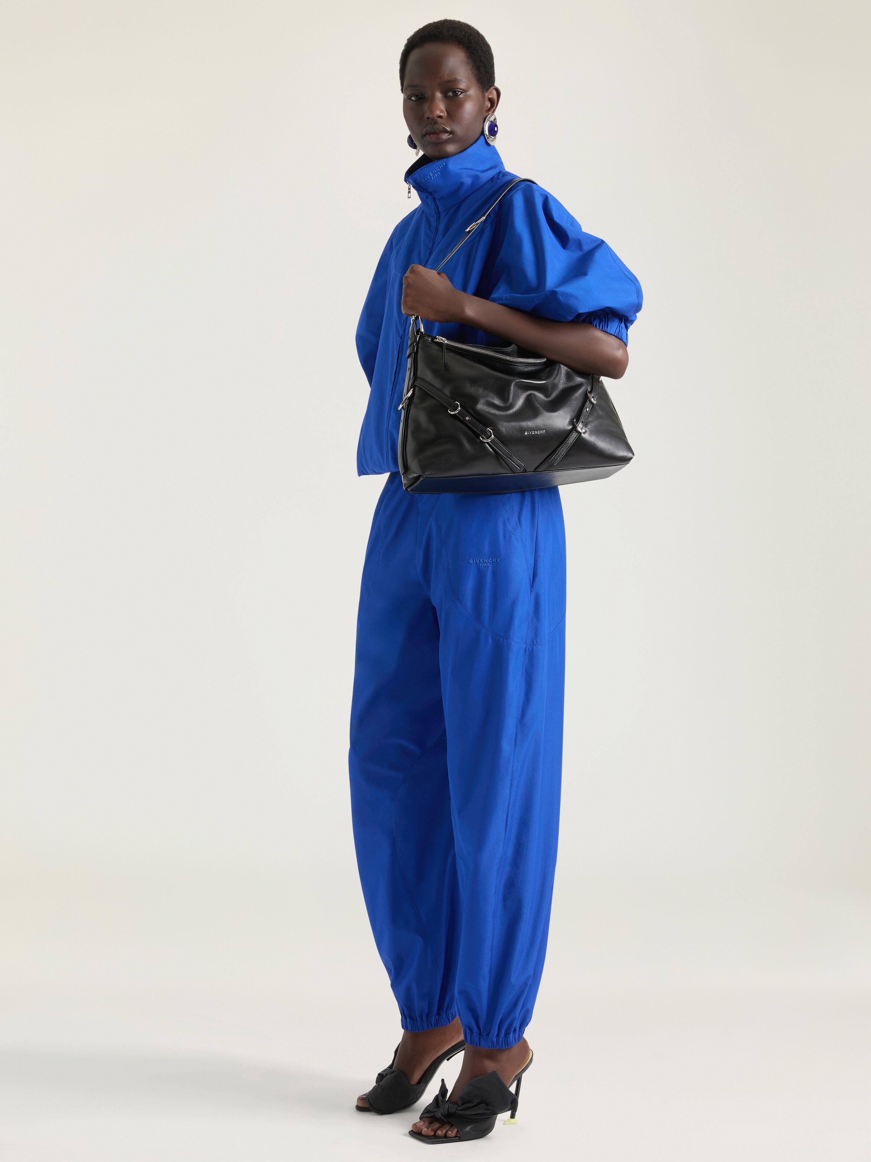 Medium Voyou Bomber bag in nappa leather in - black - BB518QB2HZ