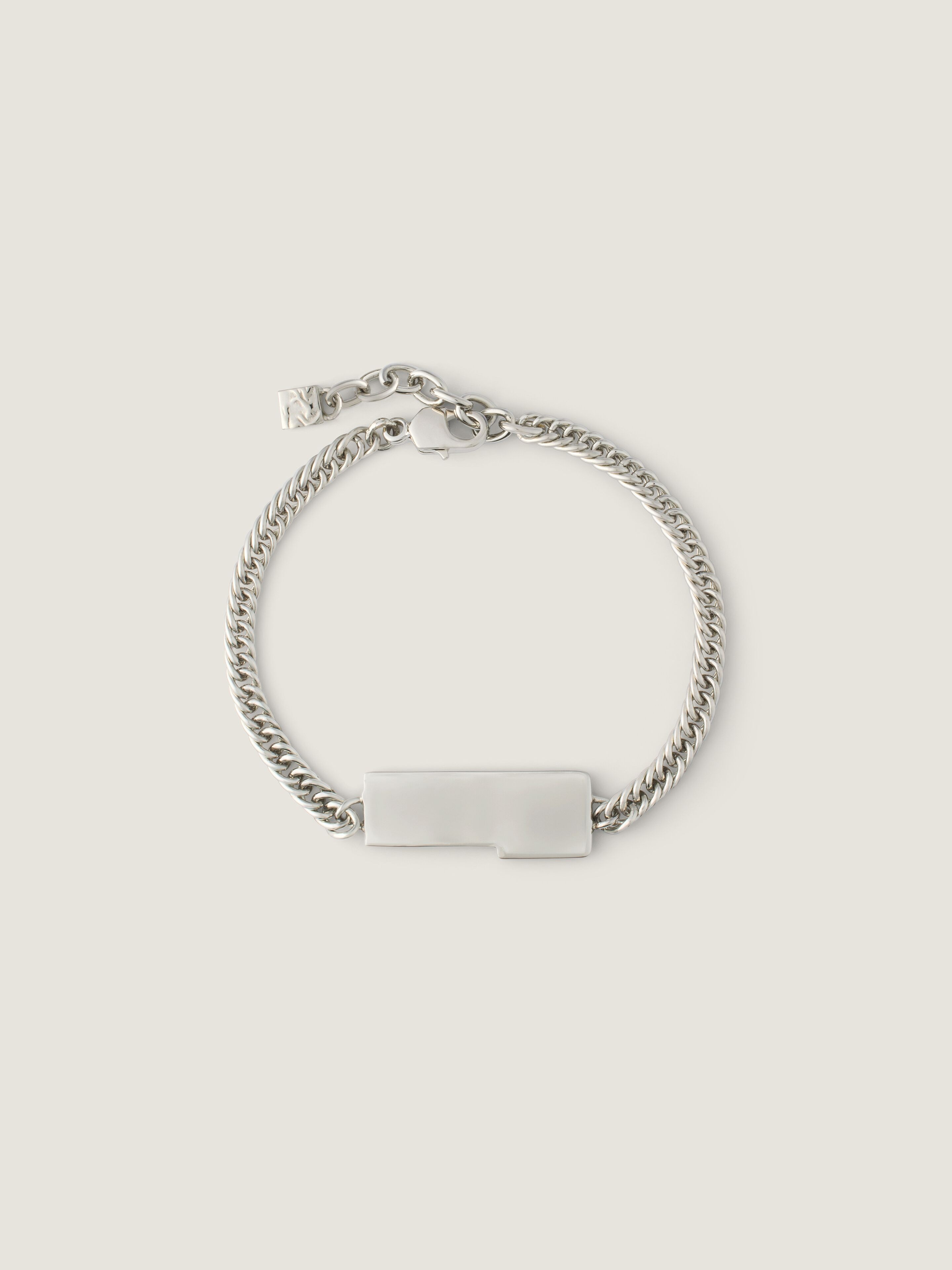 GIVENCHY Tape bracelet in metal and enamel in - antic silvery