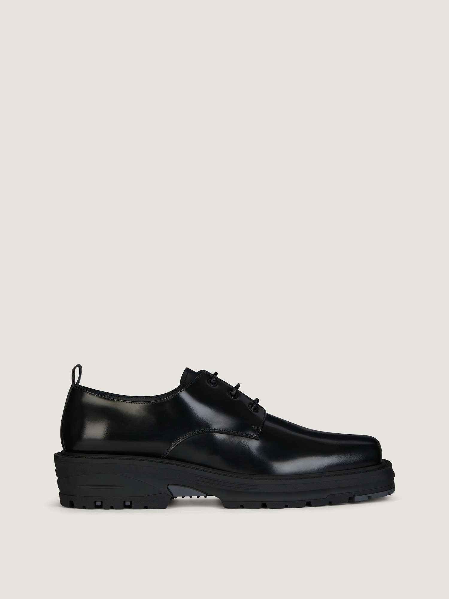 Derbies en cuir noir GIVENCHY FR