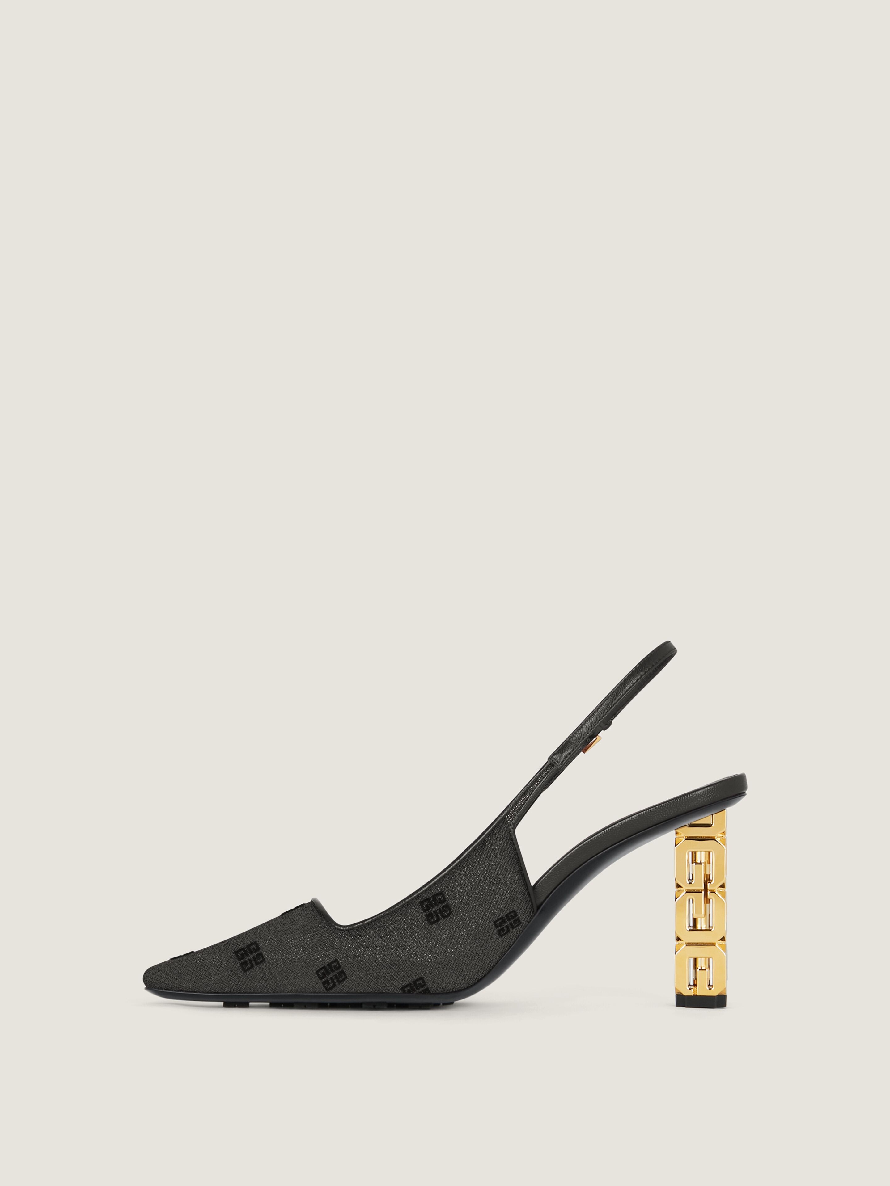 G Cube slingbacks in 4G mesh | Givenchy CA | Givenchy