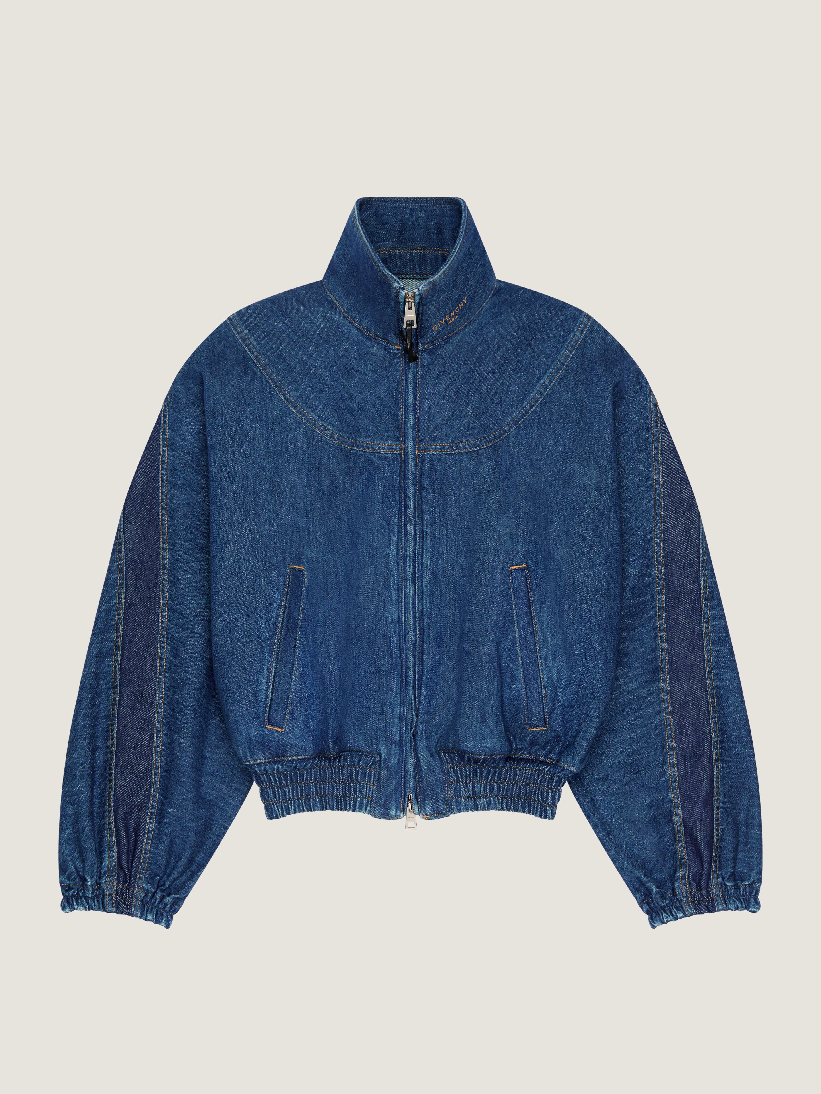 Blouson in medium blue denim in - medium blue - BW00W5517B-420