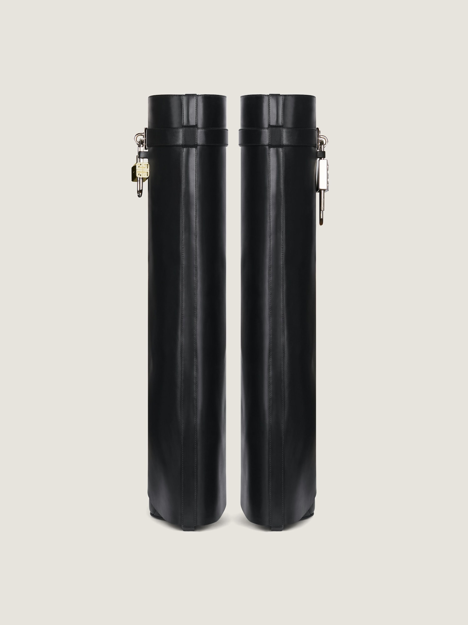 Shark Lock boots wide fit in leather Givenchy CA Givenchy