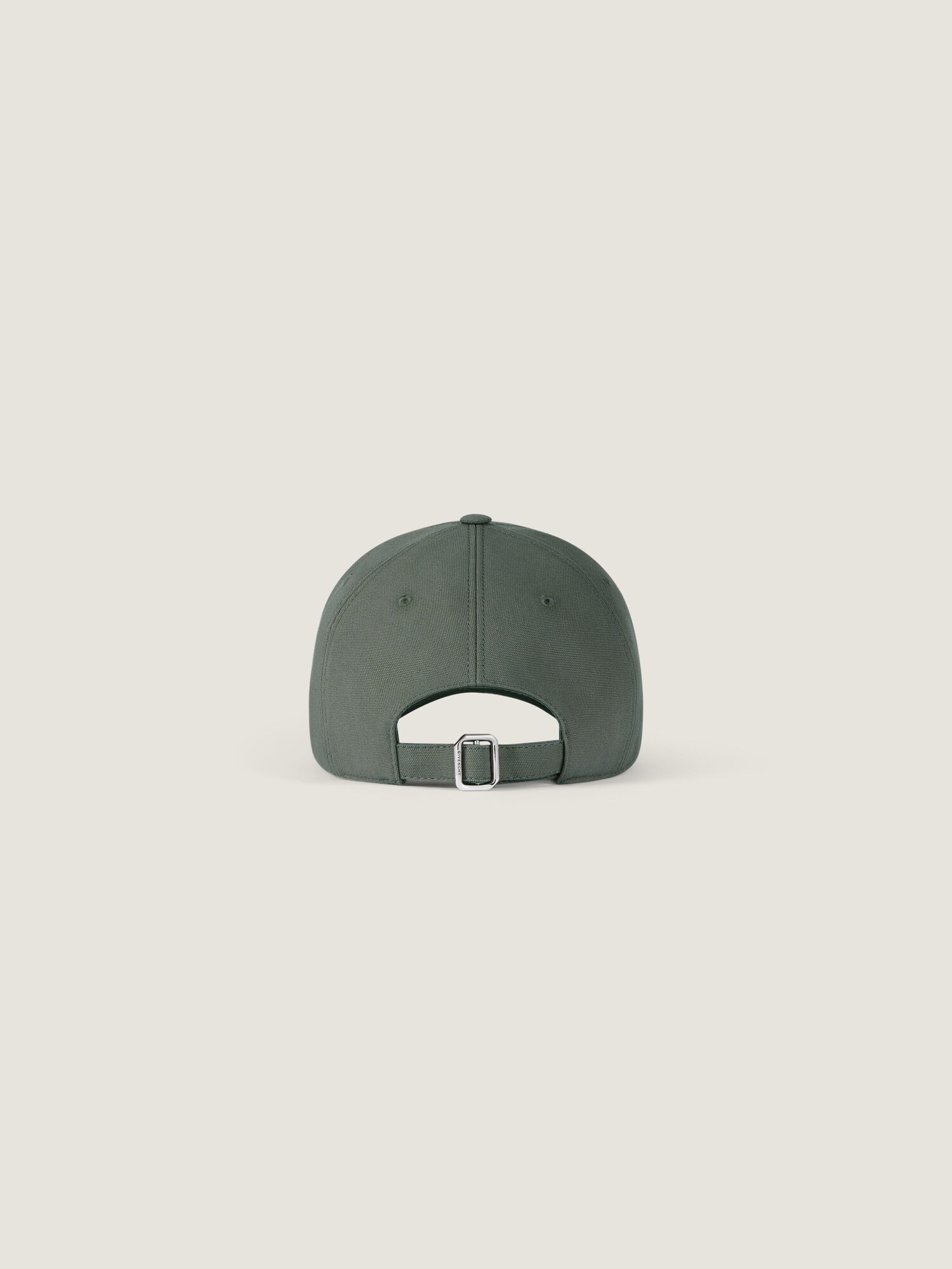 GIVENCHY Paris embroidered cap in cotton in - salvia  display picture 1