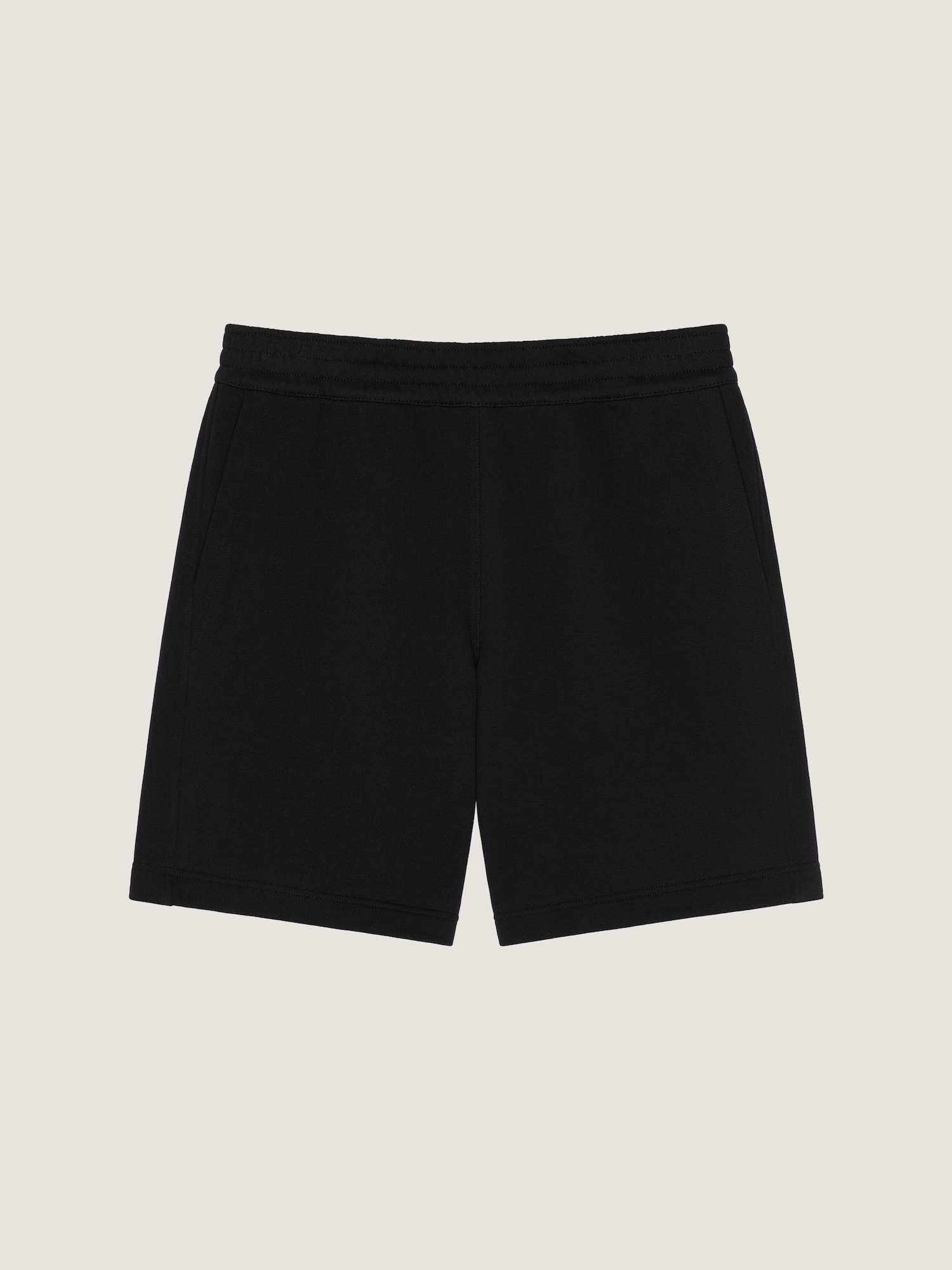 Bermuda shorts in fleece with Givenchy Paris gros grain