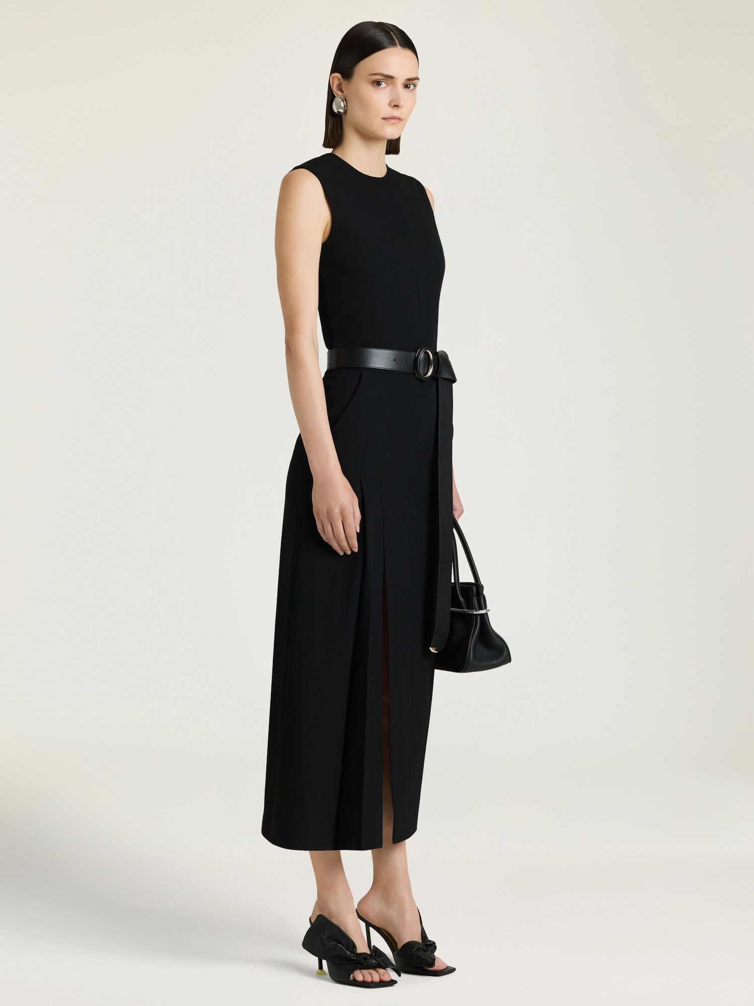 GIVENCHY ウール ミディドレス