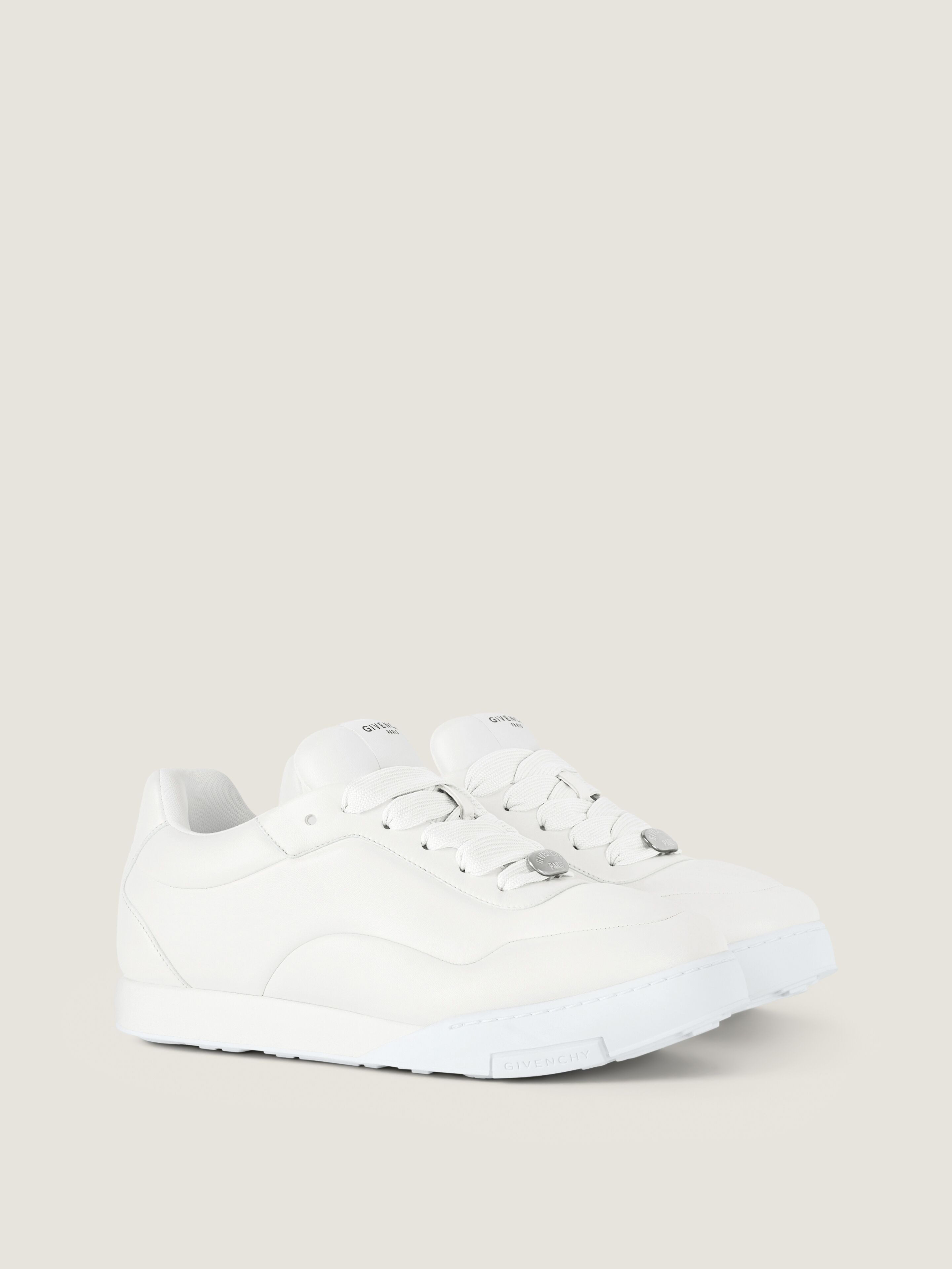 GIVENCHYパフィヤード ナッパレザー スニーカー - ホワイト BH00B7H1XT