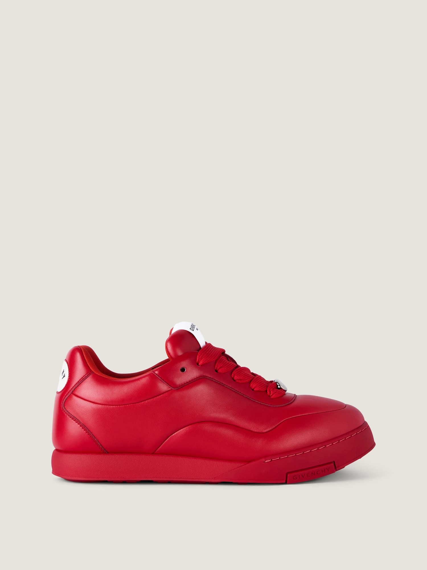 Authentic GIVENCHY Show Low Shoes - Red - Rubber - Size US 12 / EU 45 Givenchy Puffy Yard sneakers in nappa leather in - vermillon  main image 3