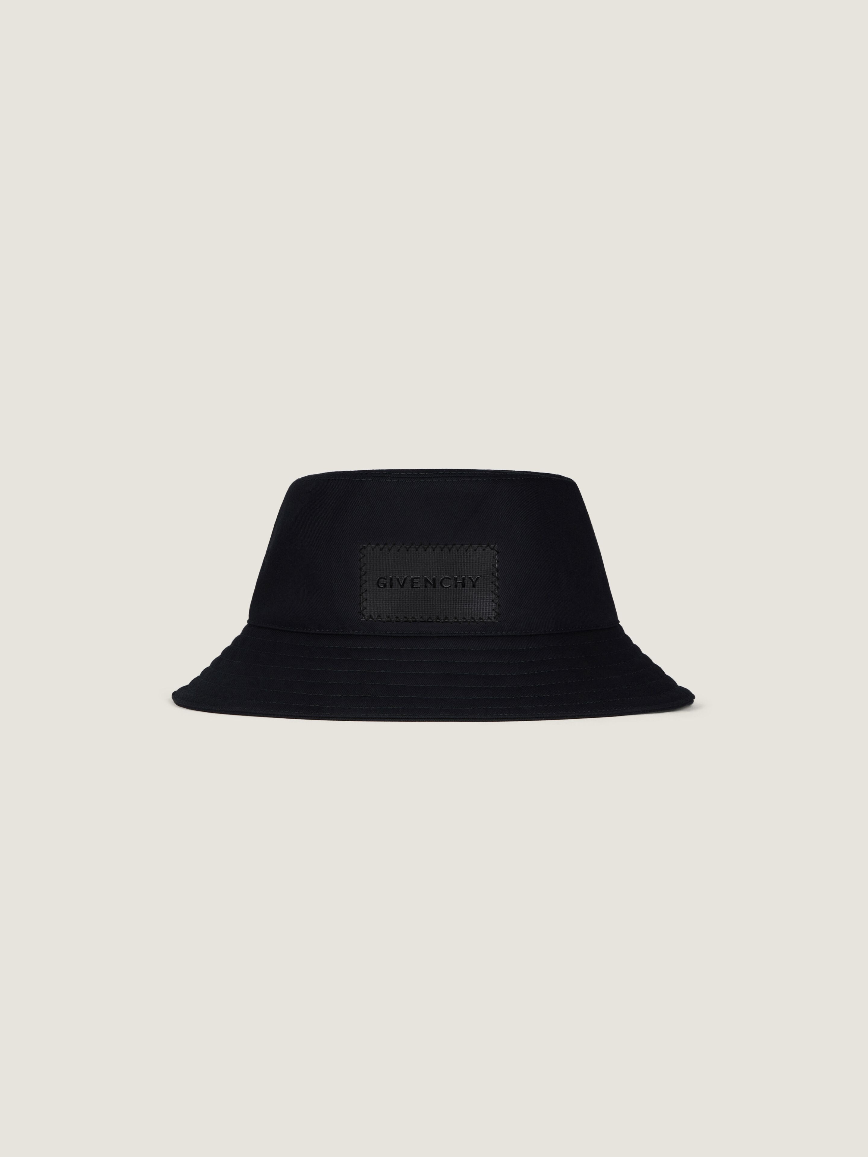 GIVENCHYラベル バケットハット - ブラック BPZ0BVP0XU-001 - ハイ