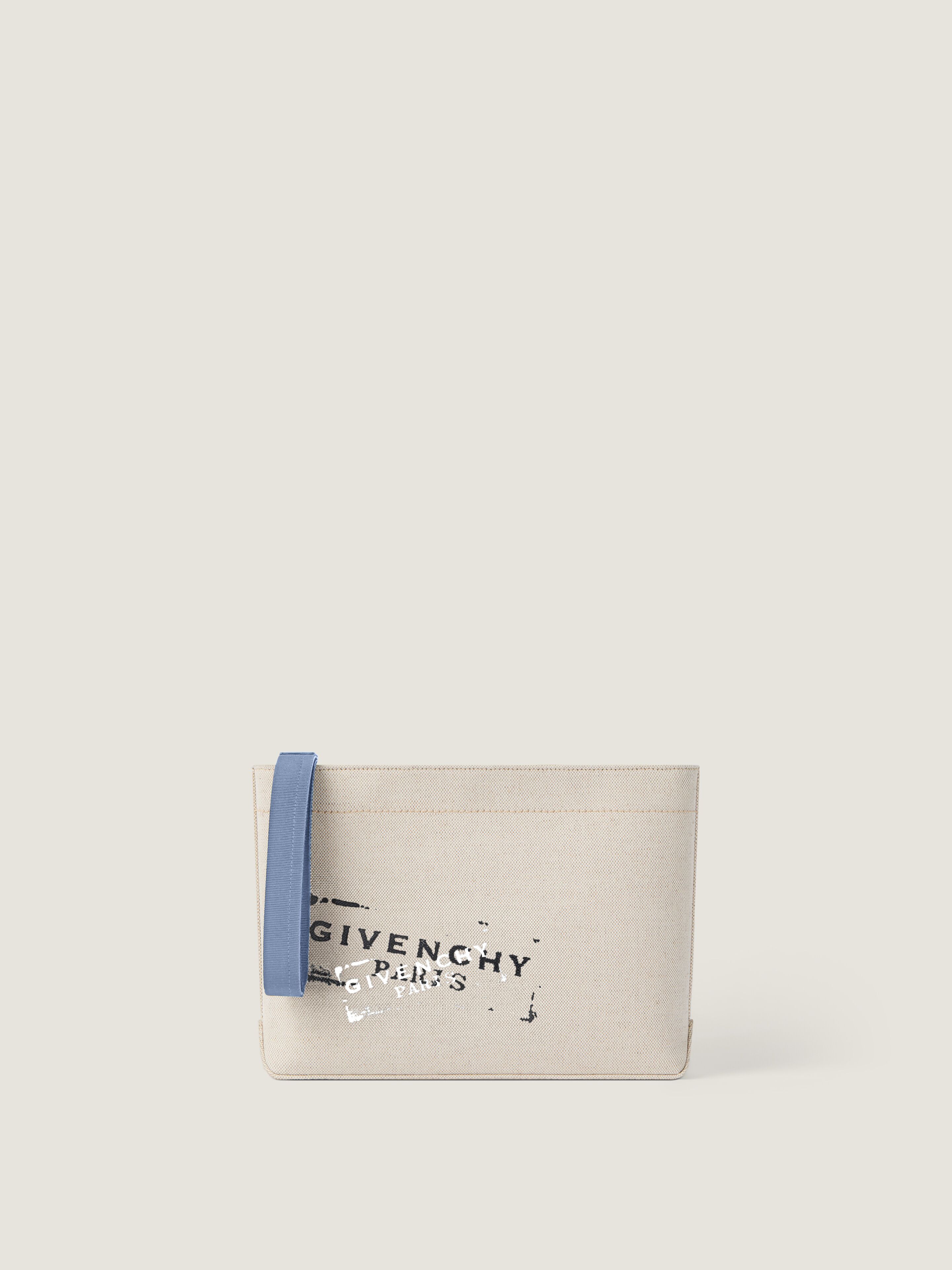 Givenchy Tote Pouch In Canvas