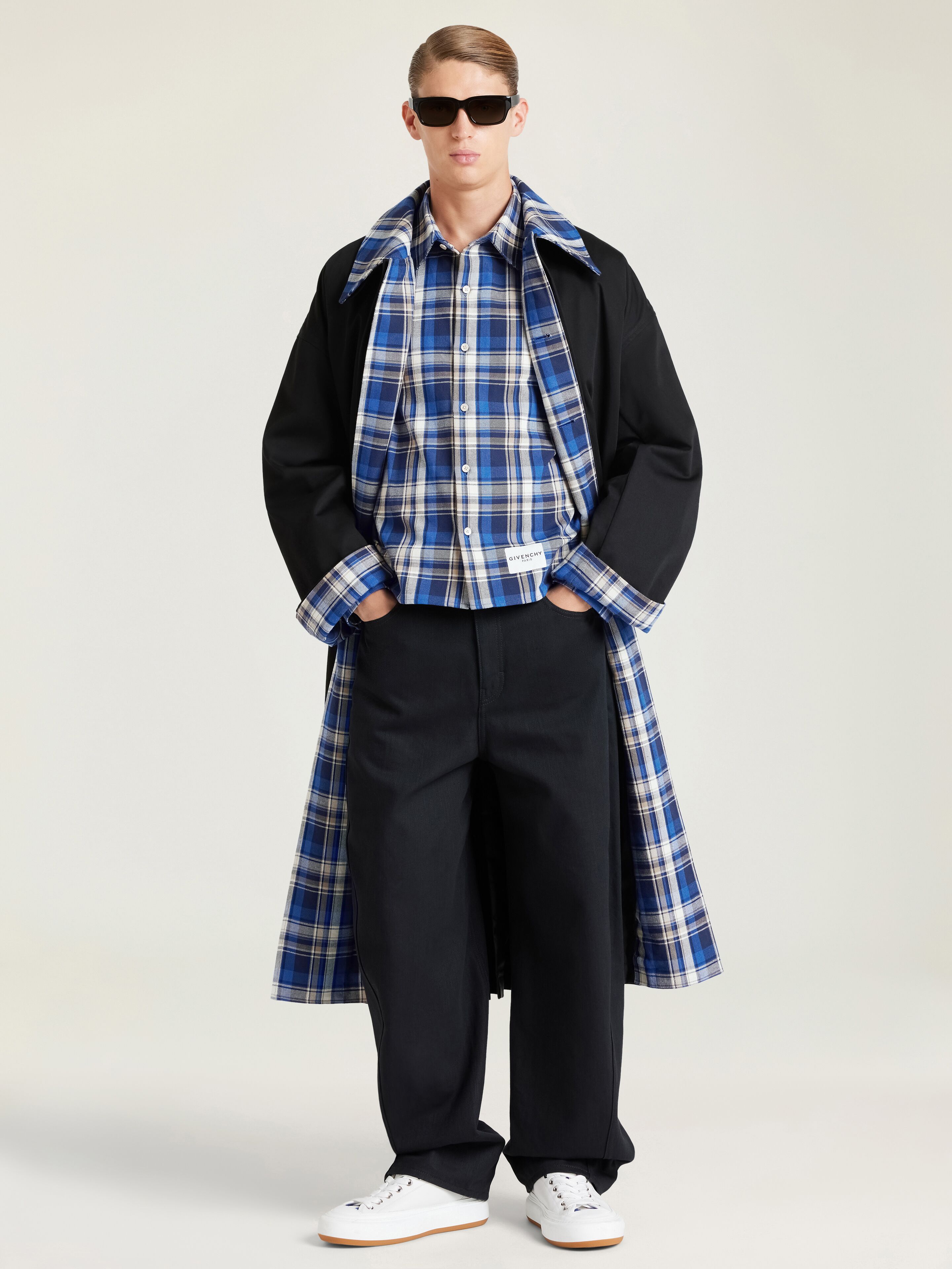 クチュールシーム コットン ダブルトレンチコート | Givenchy JP