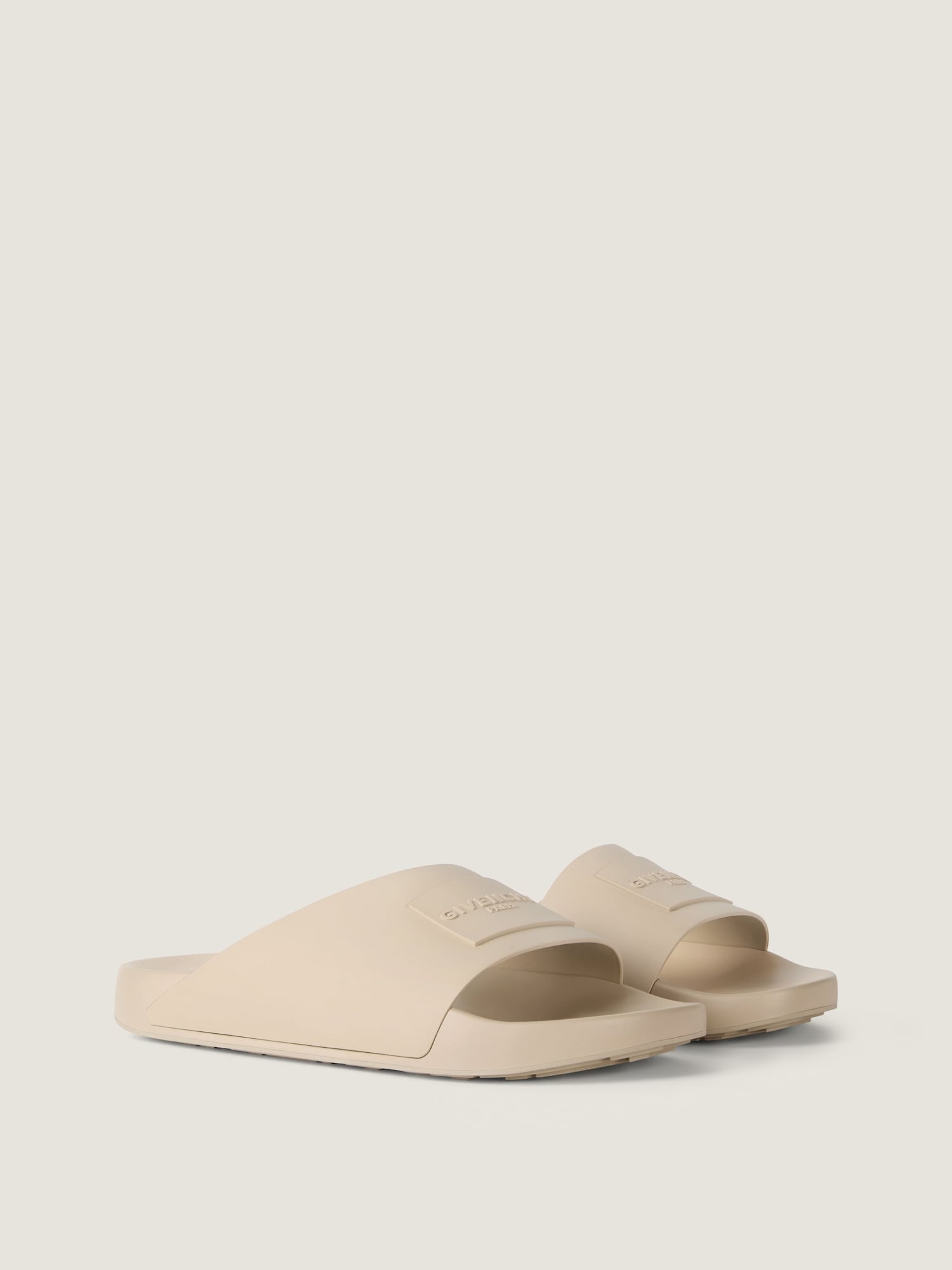 Givenchy Label Slide mules in rubber EU39 New!!! UNISEX.. Givenchy Label Slide Flat Mules in Rubber | Saks Fifth Avenue main image 4