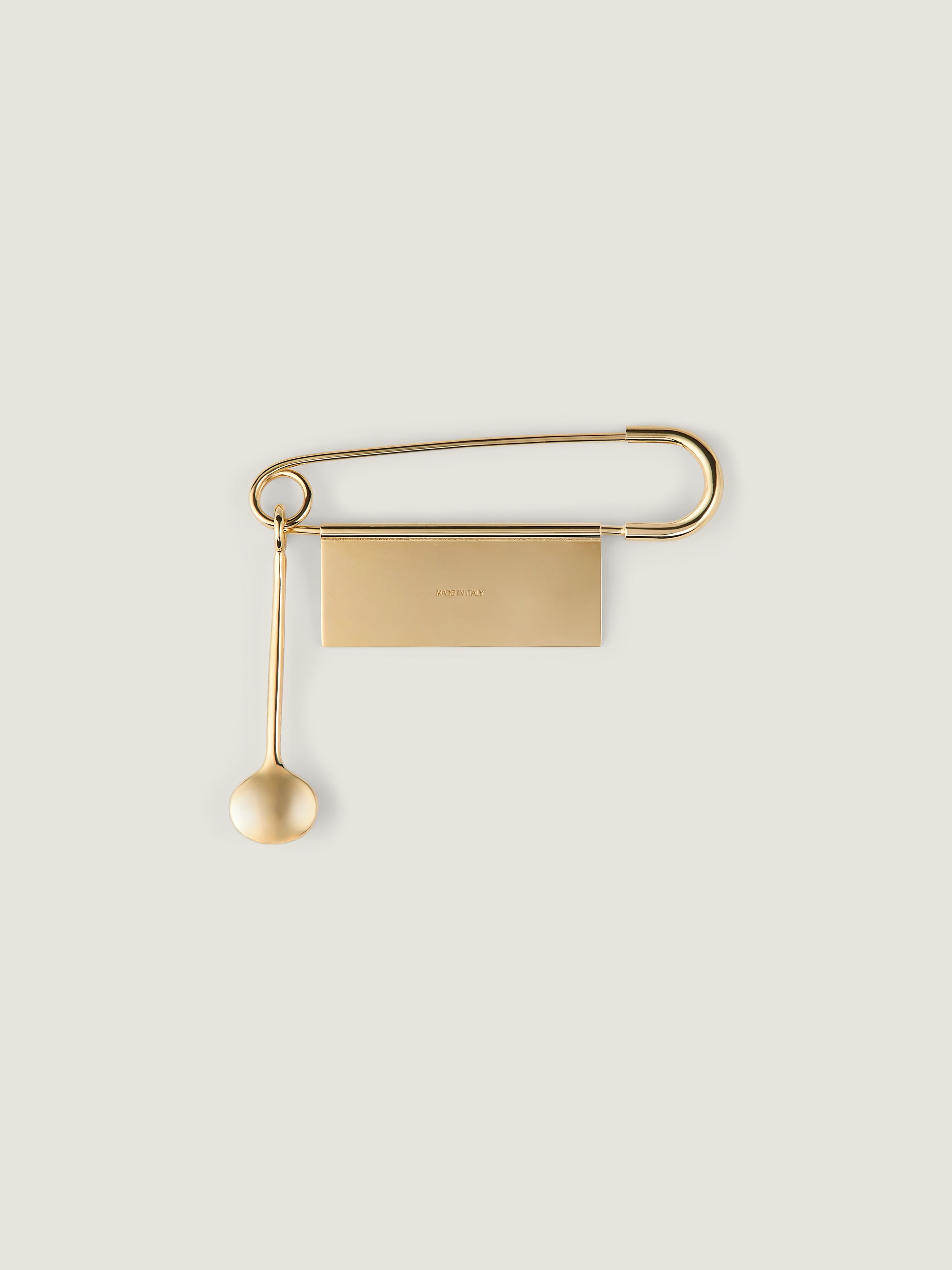 Givenchy Pin brooch in metal in - golden yellow - BN601DF03U-710
