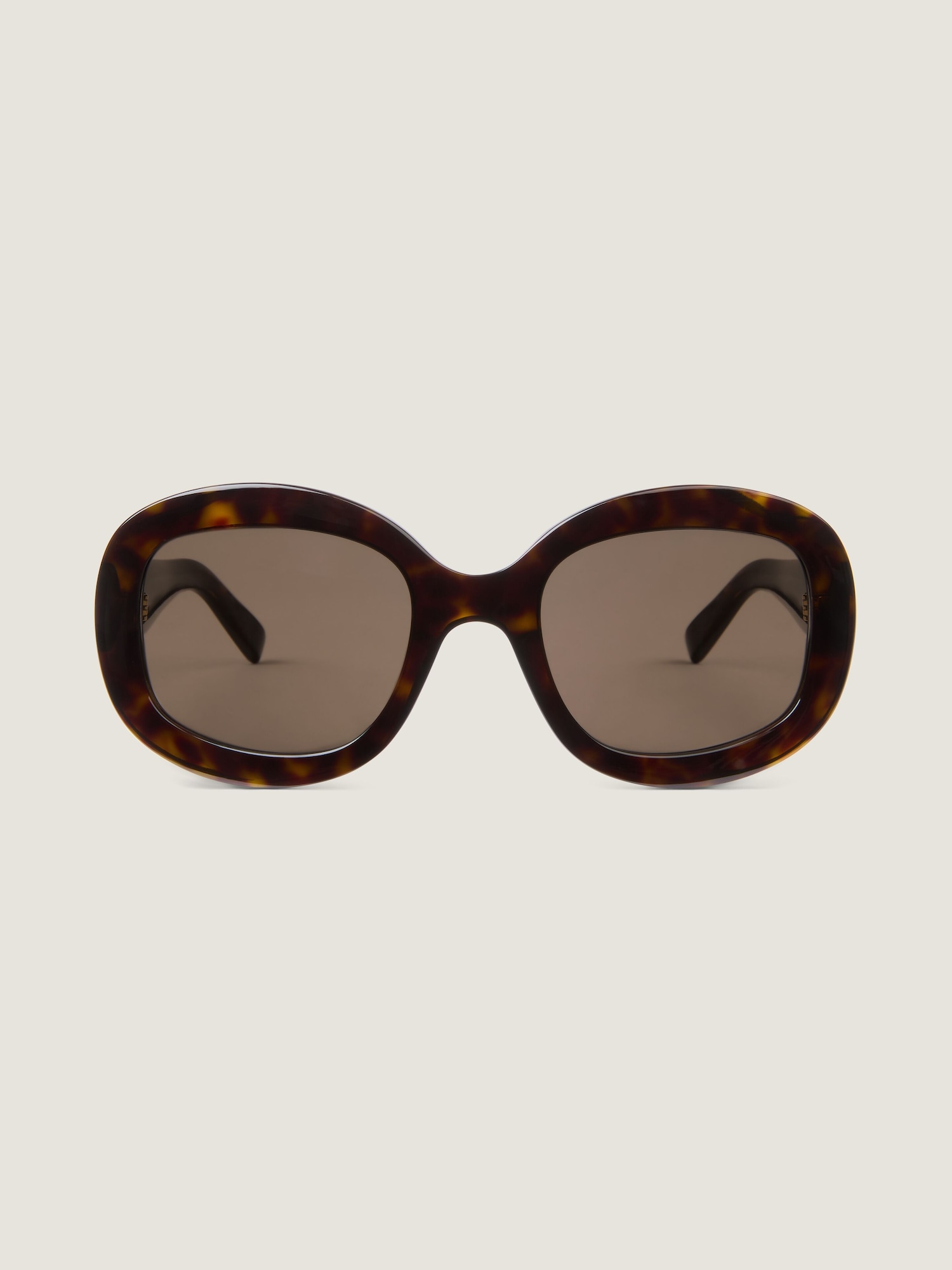 Givenchy Round Oversized Sunglasses in Brown Acetate Givenchy - Sunglasses Round Oversize Silhouette in Optyl  main image 3