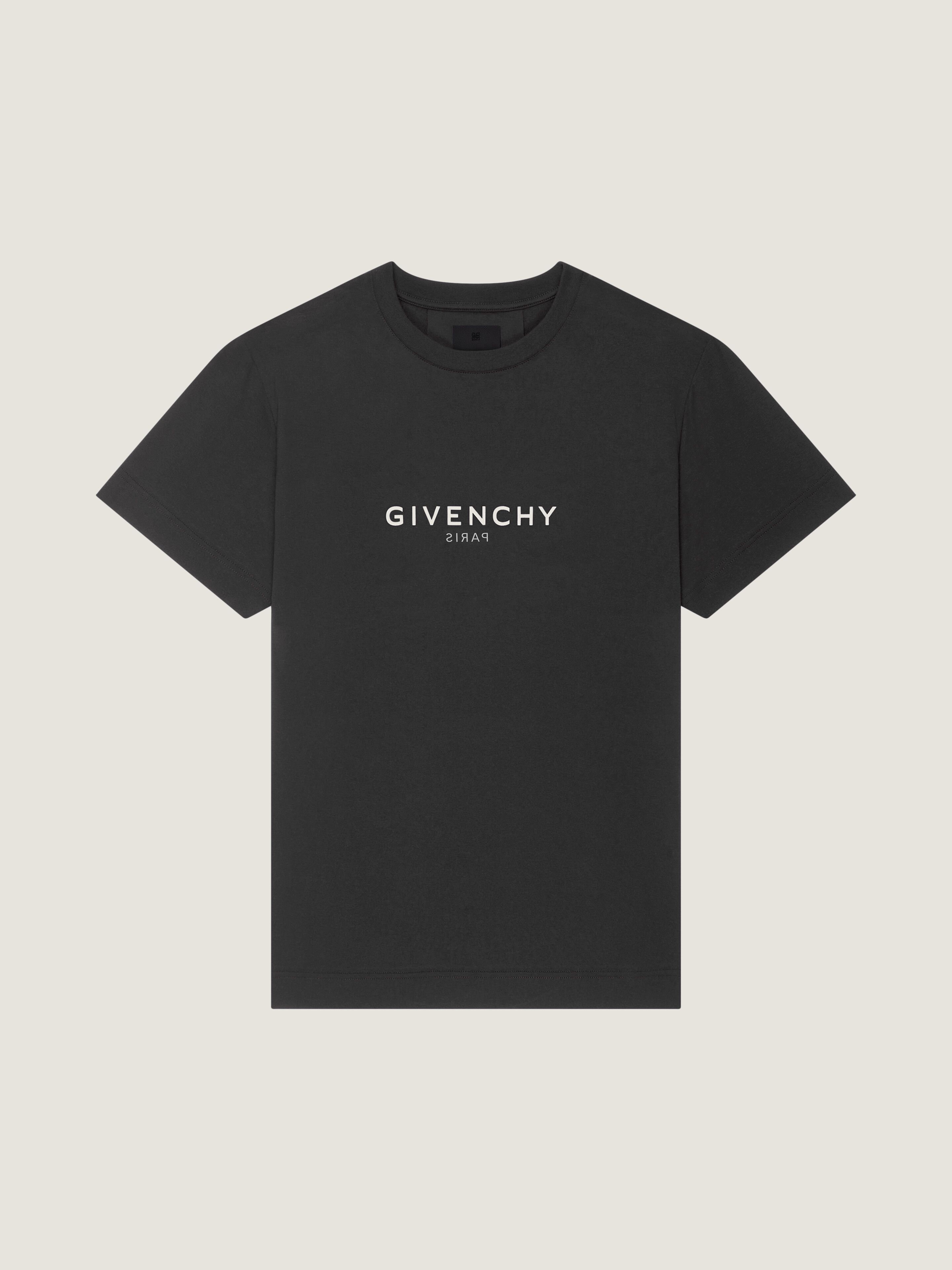 GIVENCHY Archetype slim fit t-shirt in cotton in - charcoal