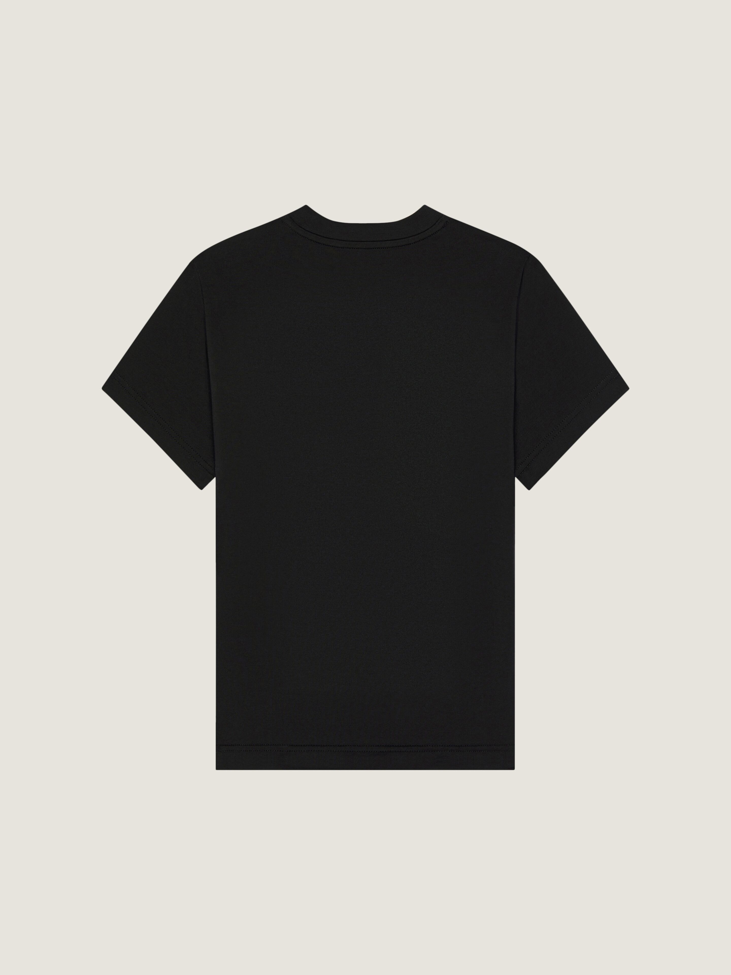 スリム GIVENCHY PARISエンブロイダリー コットン Tシャツ - ブラック