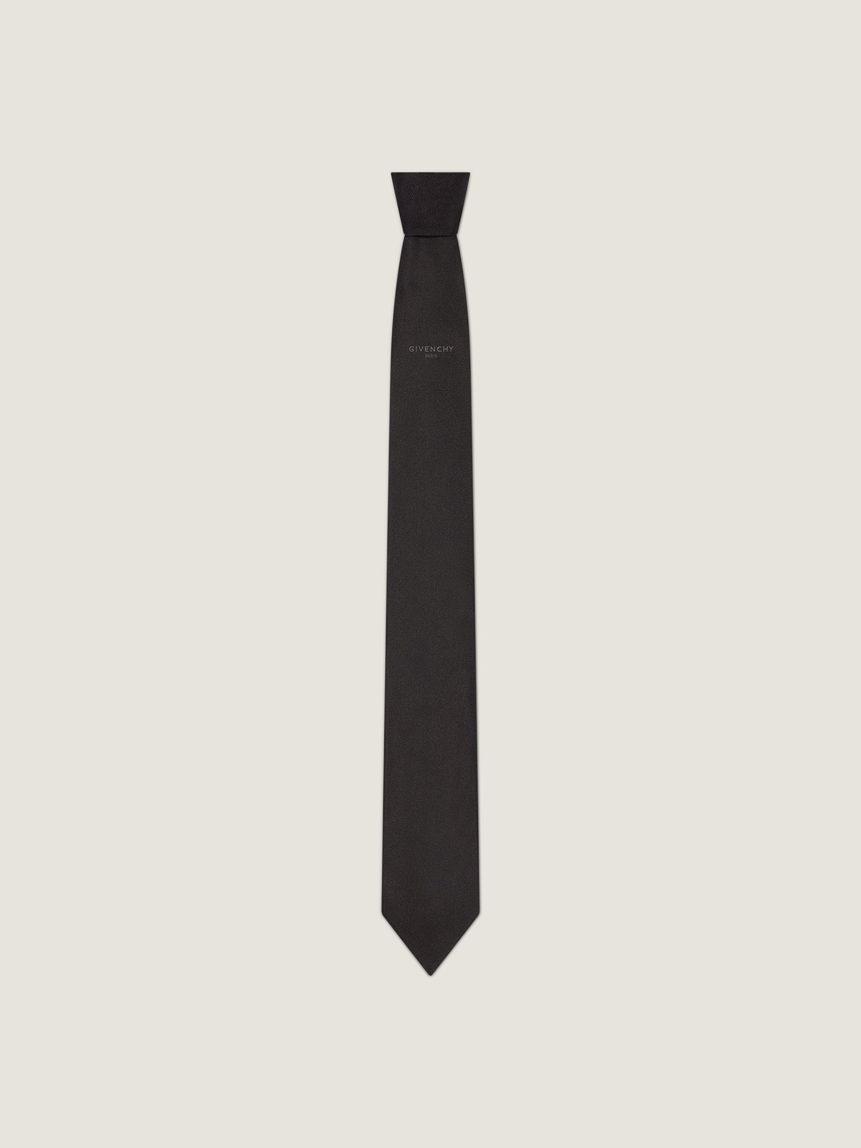 Givenchy Paris tie in silk jacquard in - black - BP1061P0Y3-001