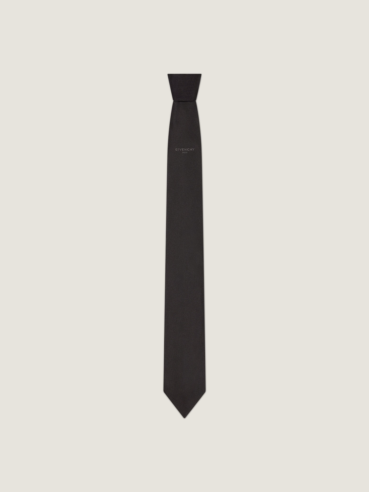 Givenchy Paris tie in silk jacquard in - black - BP1061P0Y3 