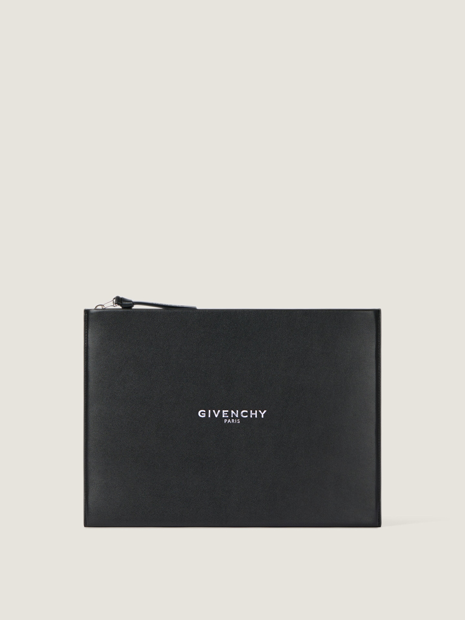 Antigona Stamped große Pochette aus Leder