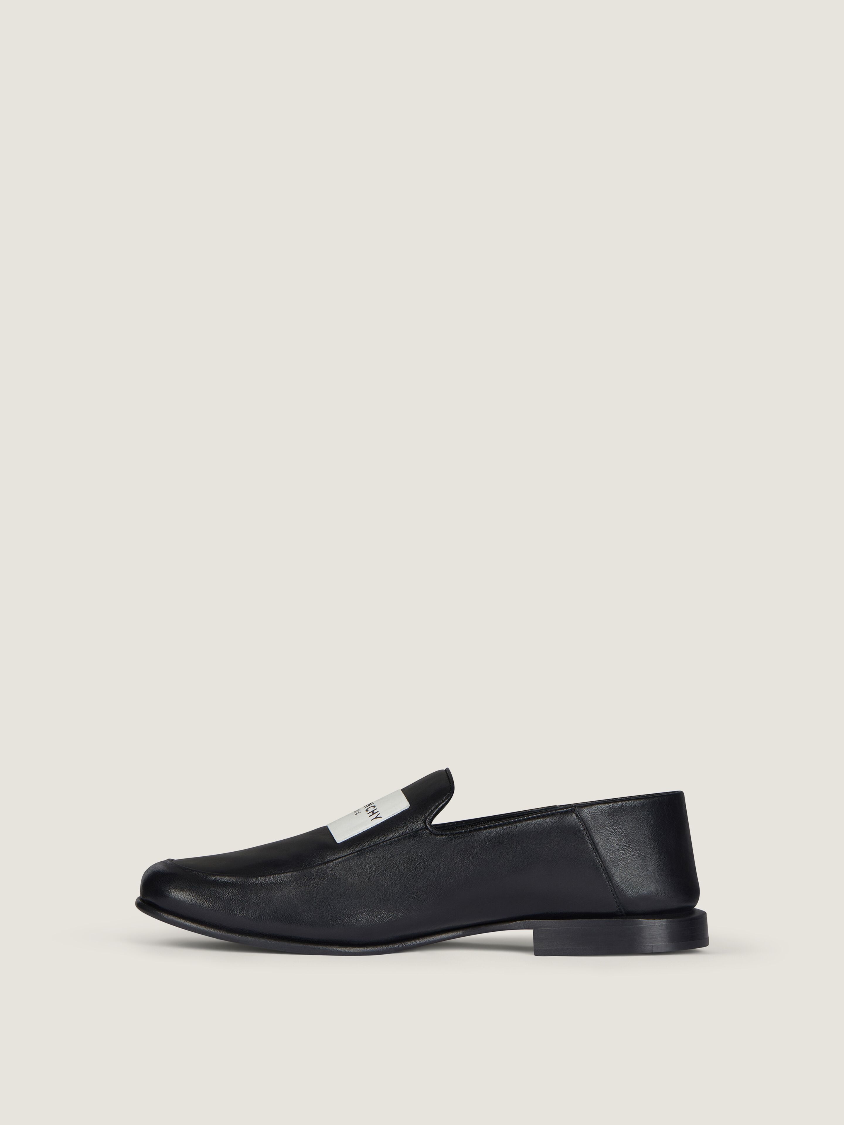 ローファー・オックスフォード GIVENCHY FW25 Loafers & Slippers (BE2028E2EM 001) Label loafers in leather and canvas in - black/natural