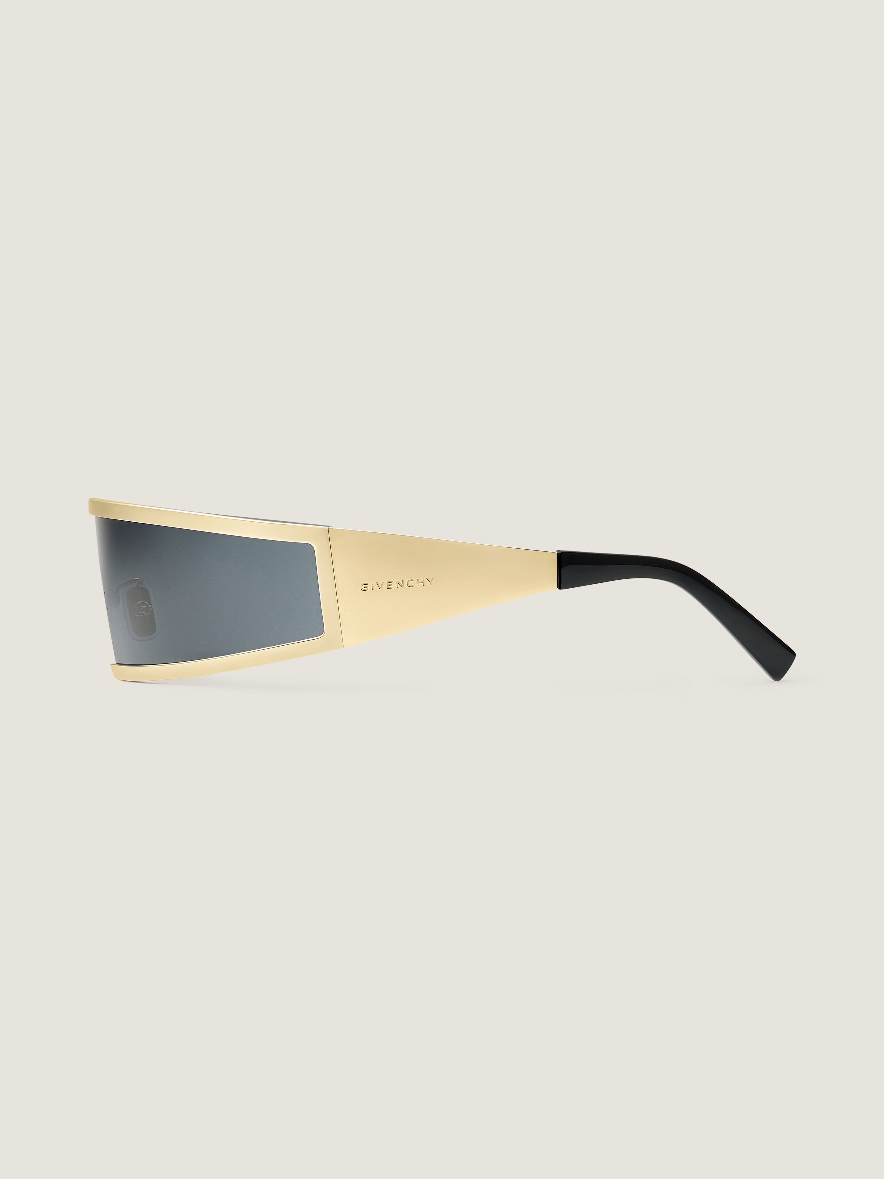 Square sunglasses in metal in - black/golden - BR00C1R05G-005