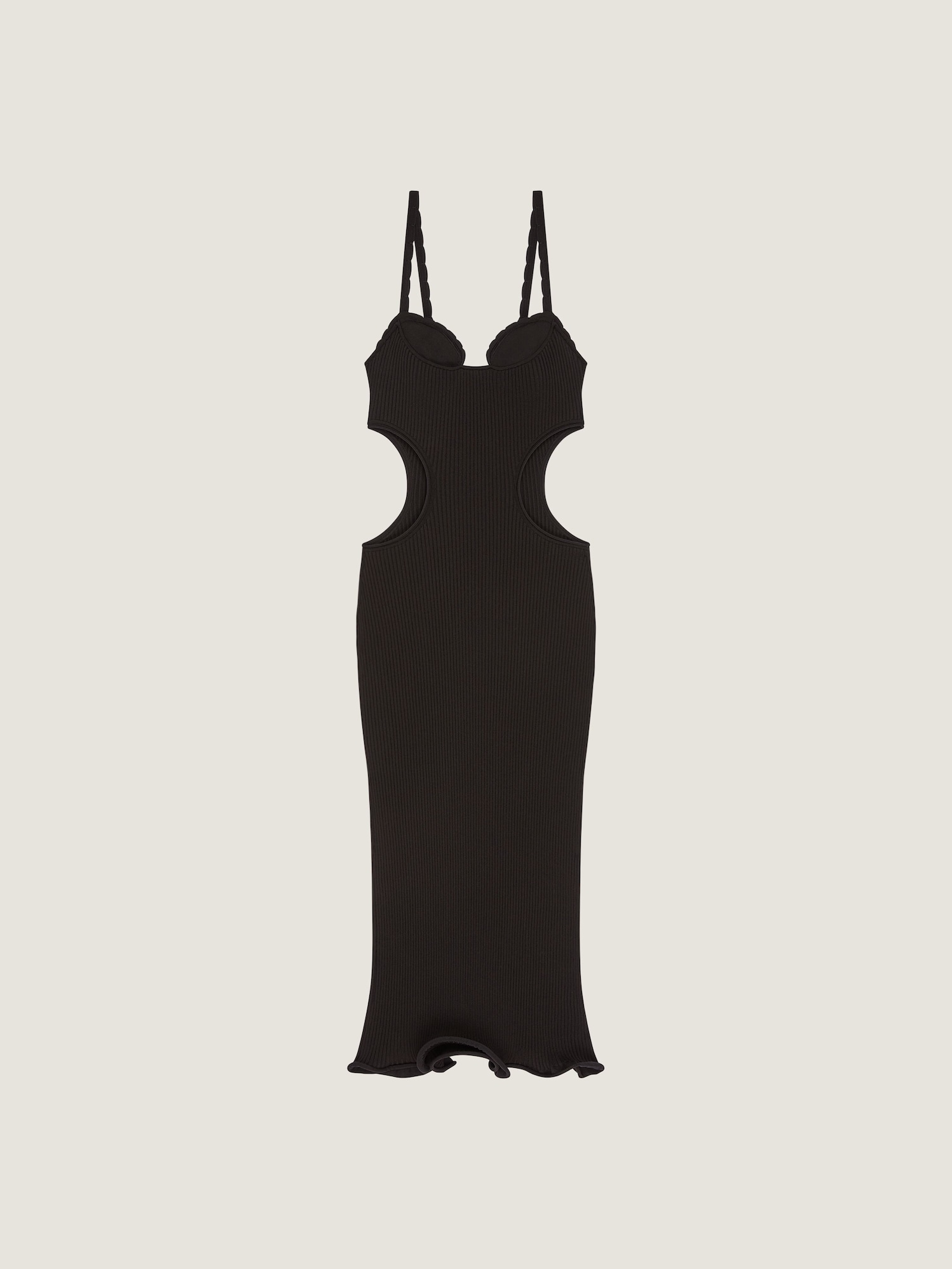 givenchy cut out dress Givenchy Floral-Print Cutout Sleeveless Maxi Dress
