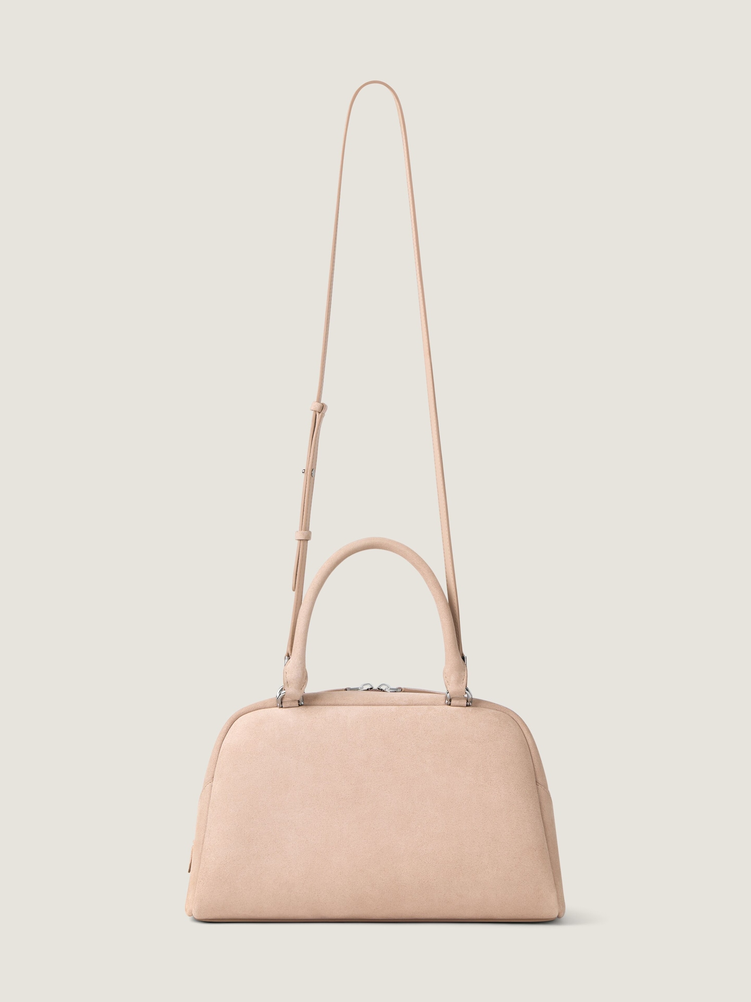 Antigona East-West Bowling Bag aus Wildleder 4