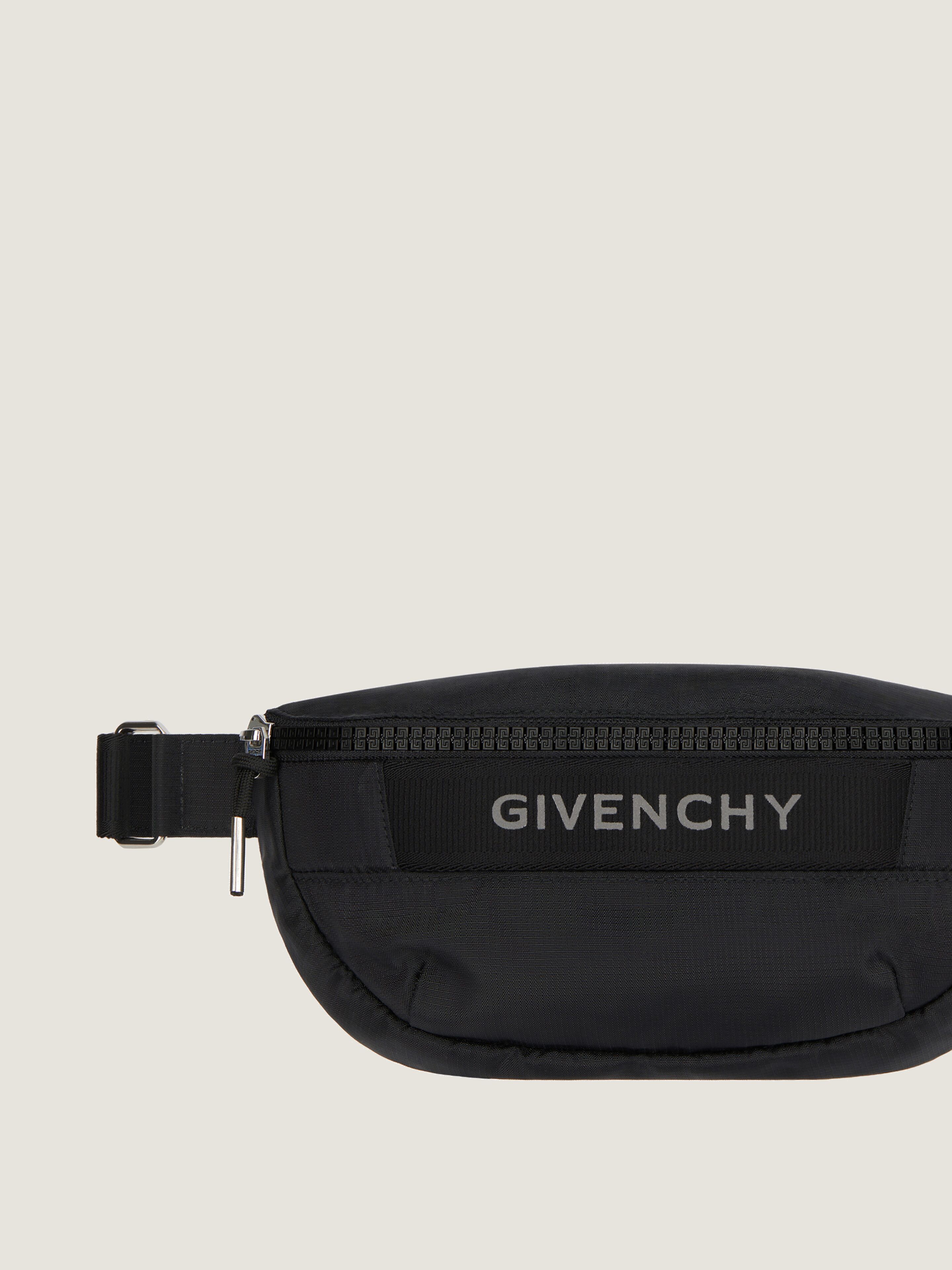 Gジップ ウエストバッグ 4Gナイロン - ブラック | GIVENCHY JP