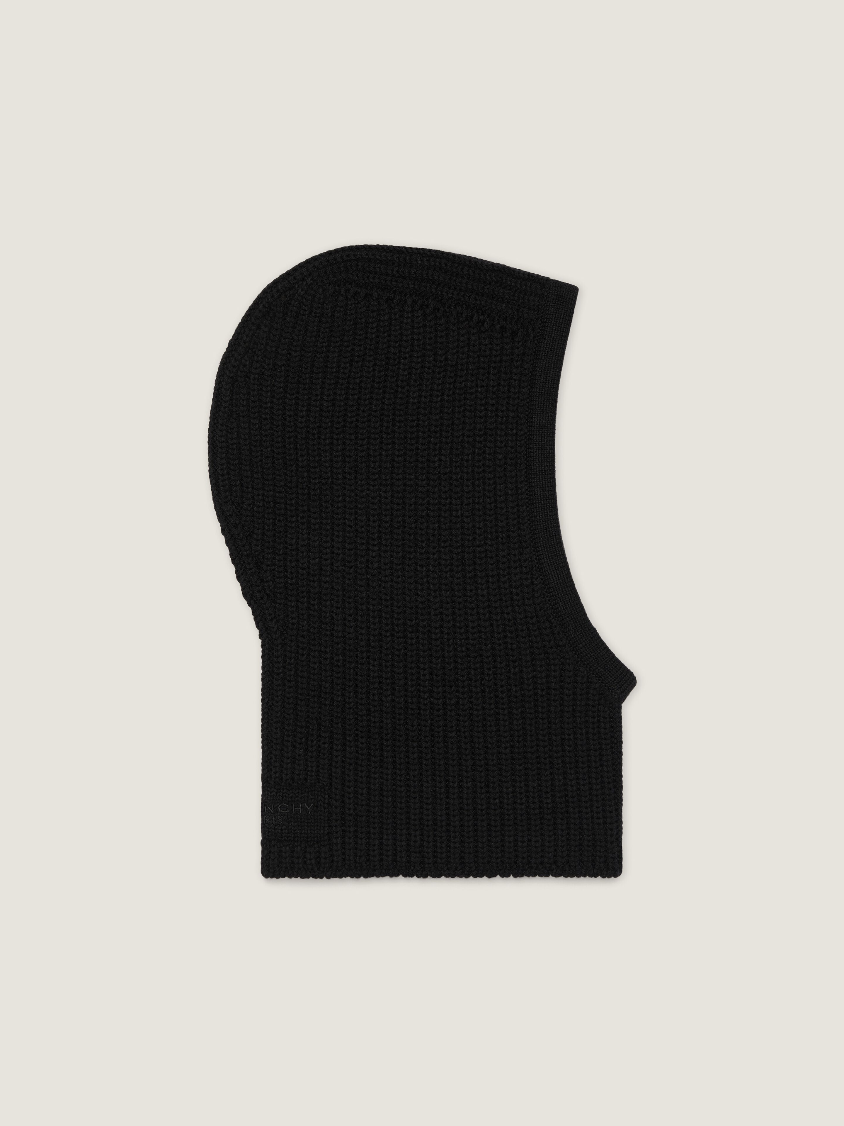 Givenchy Paris balaclava in wool in - black - BPZ0C3P0P6-001