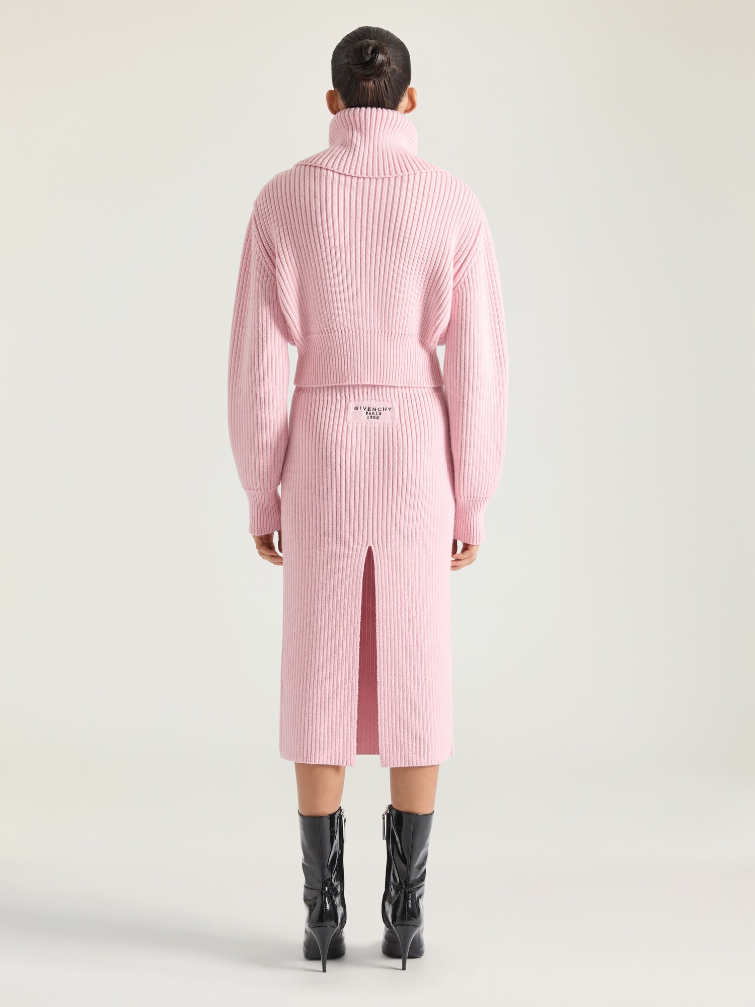 Jacket in wool in - light pink - BWK00K4ZSM-681 | Givenchy US