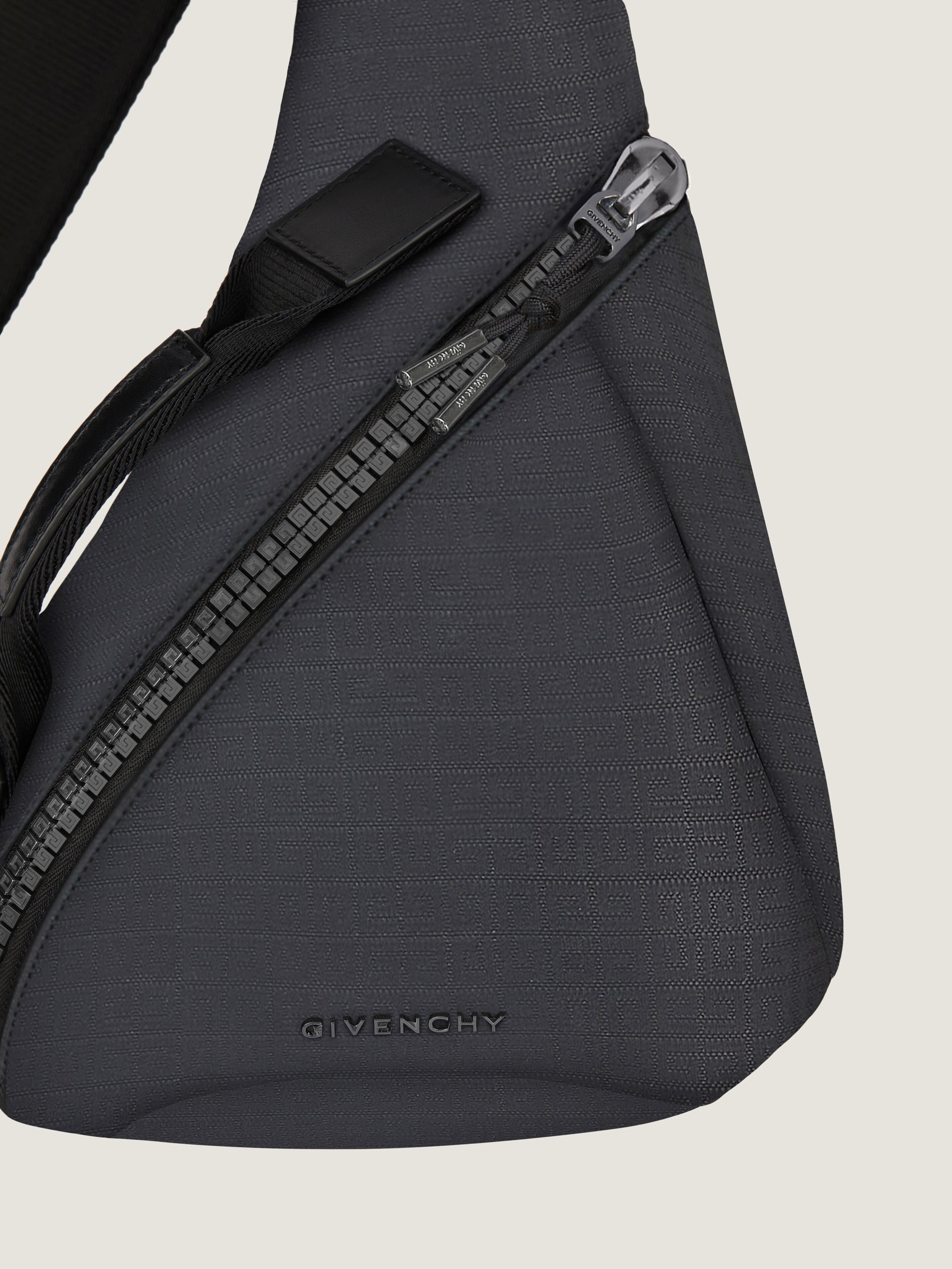 Woven Leather Triangle Bag