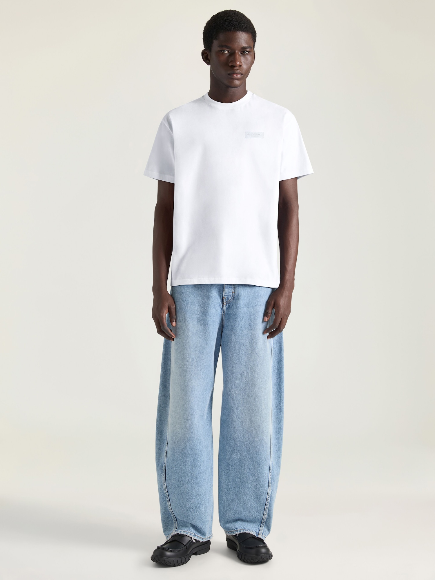 T-shirt in cotton with Givenchy Paris gros grain