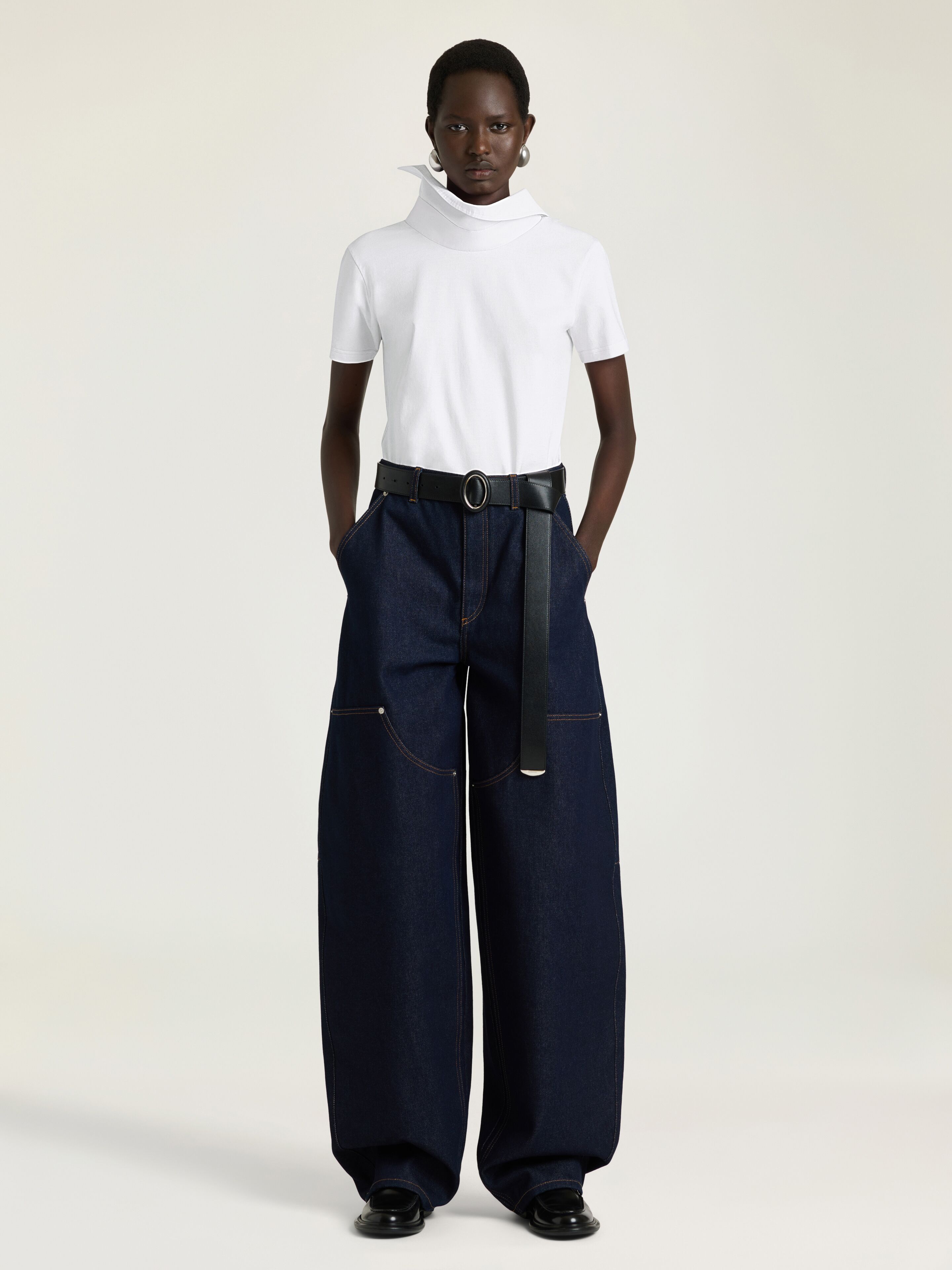 Raw Balloon jeans in - dark blue - BW51CX518W-401 | Givenchy US