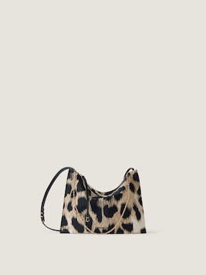 Voyou Pouch Leopard Jacquard