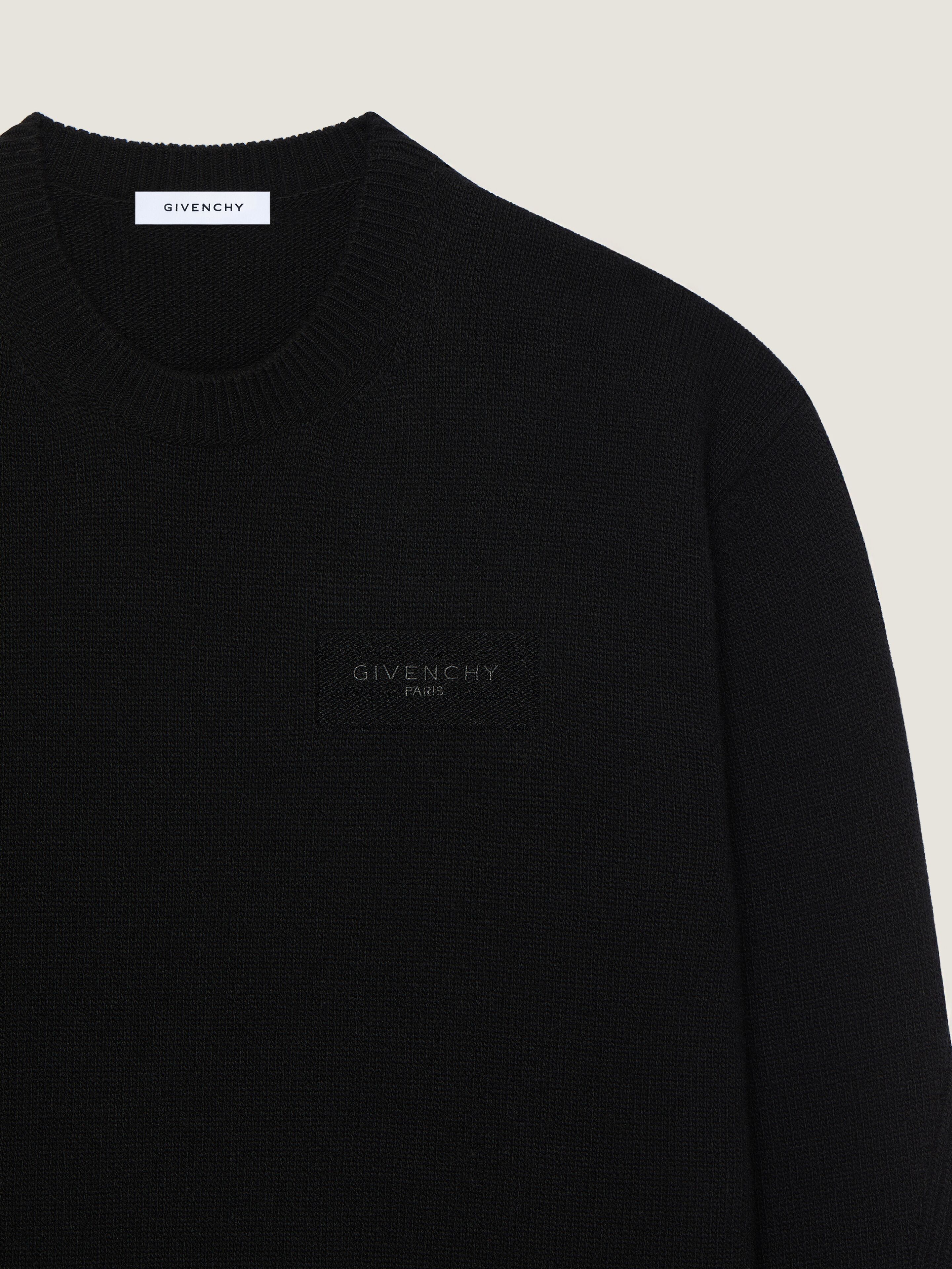 Couture Seam sweater in wool and cashmere in - black - BM90X84YRM