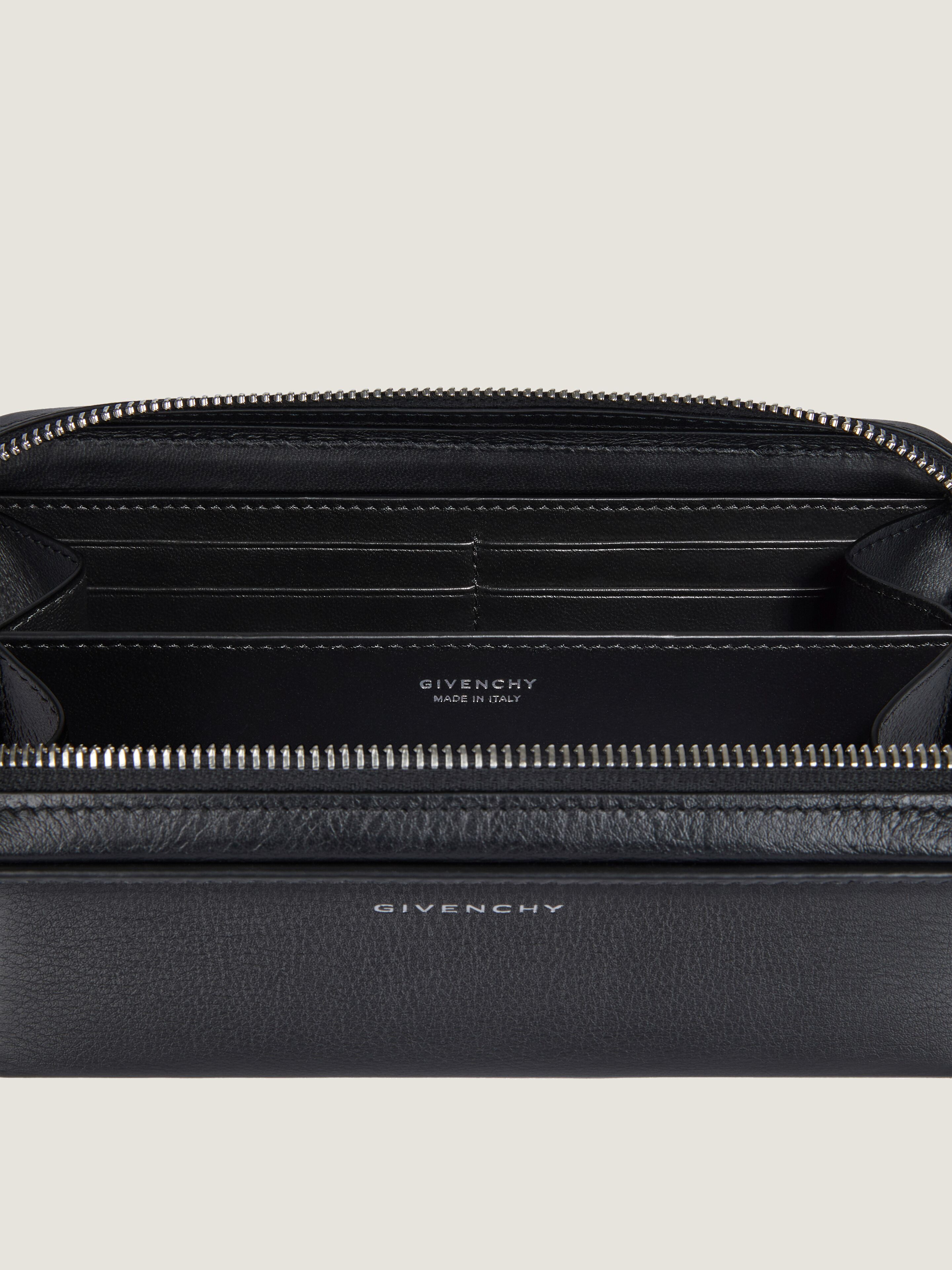 【Givenchy】ブラック Voyou 財布 GIVENCHY ジバンシィ 二つ折り財布 VOYOU ヴォワイユー