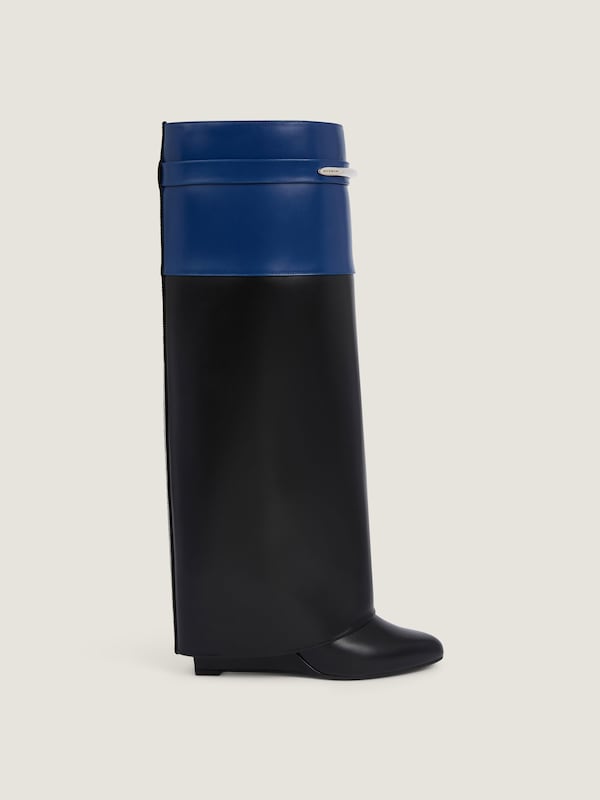 Bottes bicolores Shark Pinch en cuir