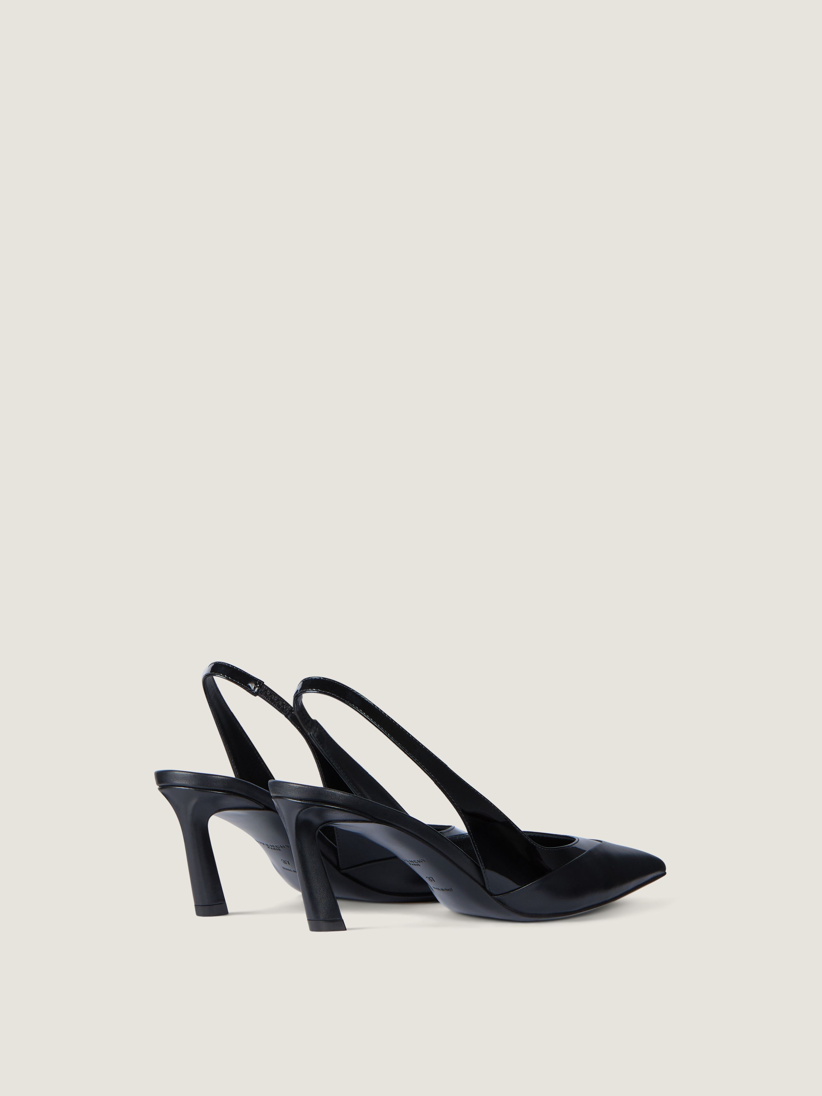 Spiky slingbacks in leather in - black - BE4054E2G1-001 | Givenchy US