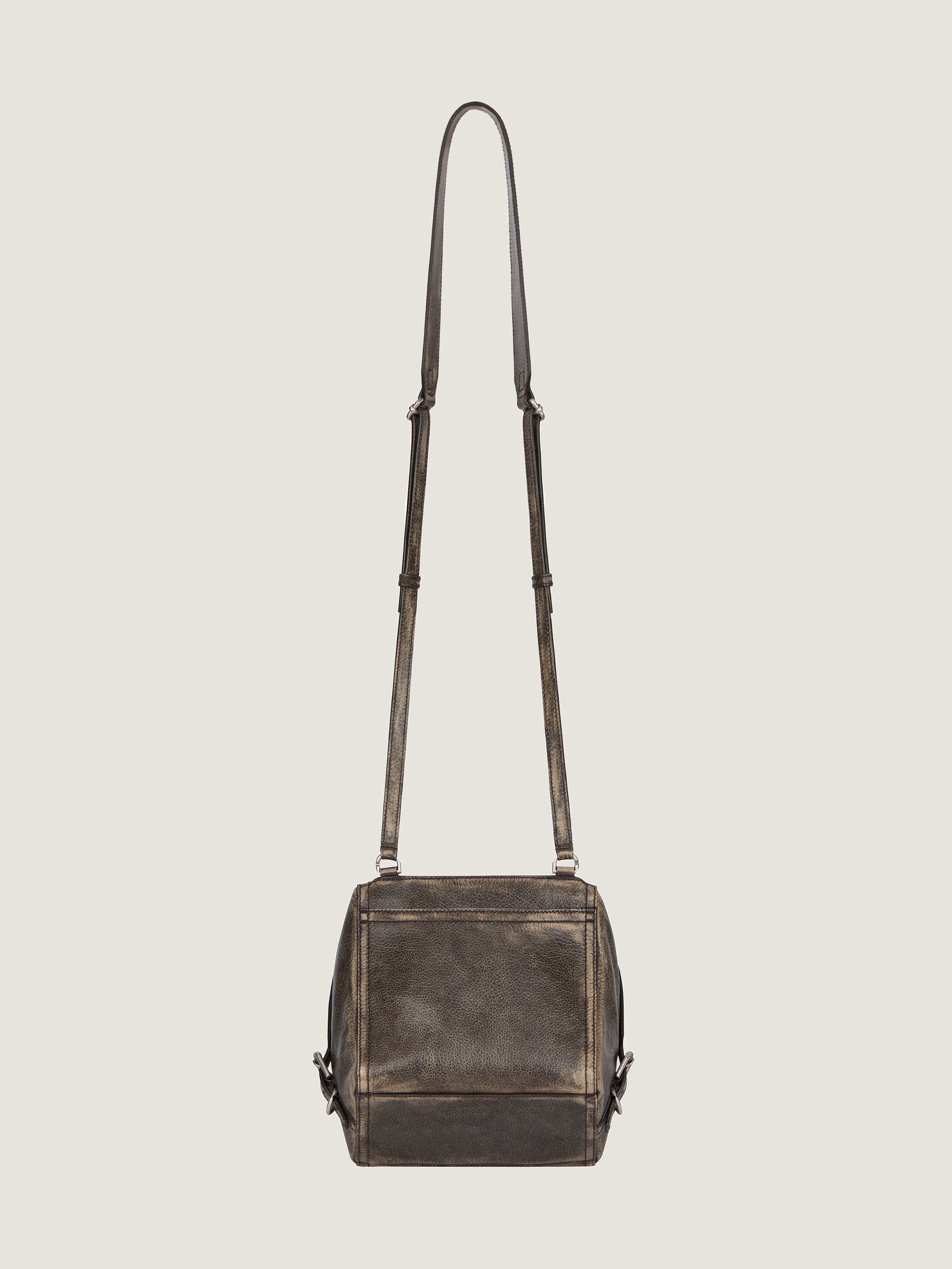 Small Pandora bag in aged leather | Givenchy CA | Givenchy