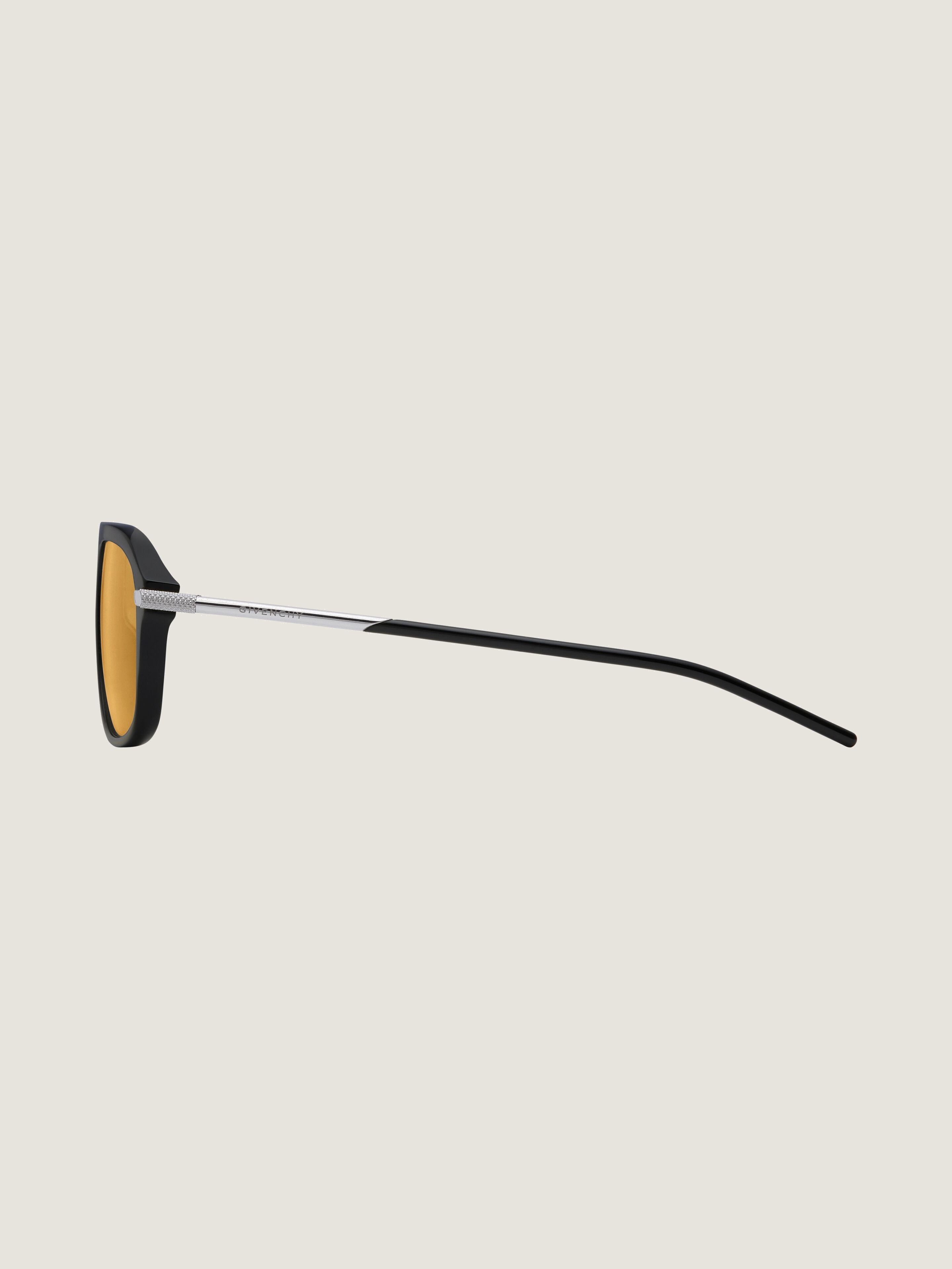 GV One sunglasses in acetate and metal in - black/yellow