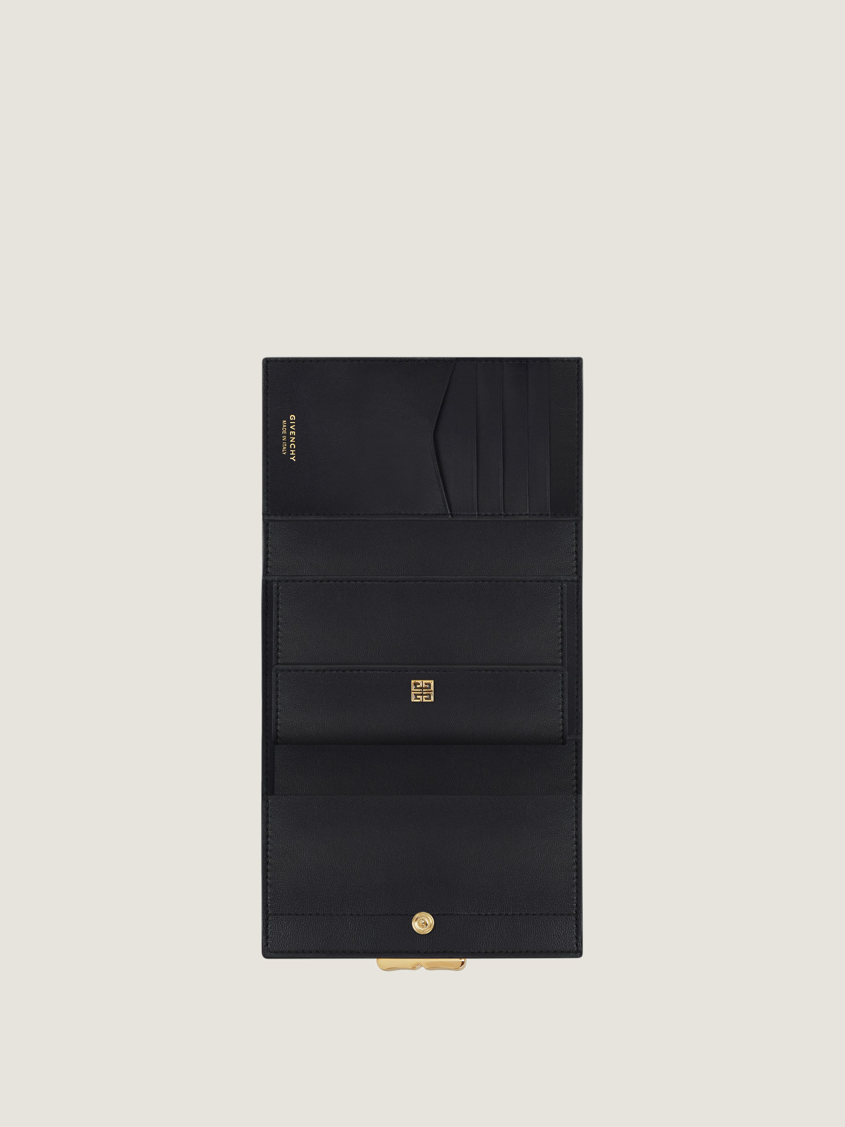 4G Liquid wallet in Box leather in - black | Givenchy US