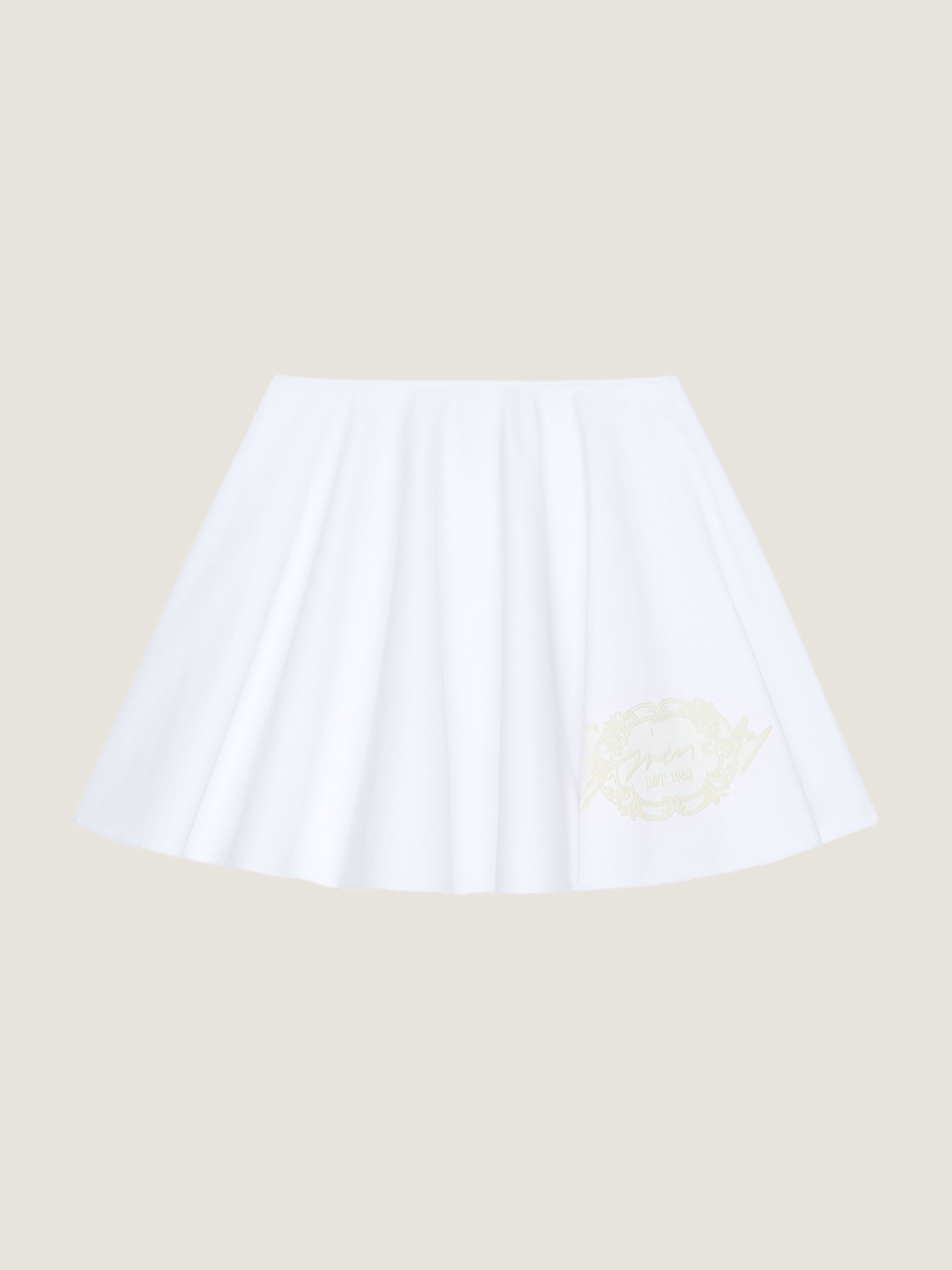GIVENCHY★Skirt Givenchy Black Chain Belted Gabardine Asymmetrical Mini