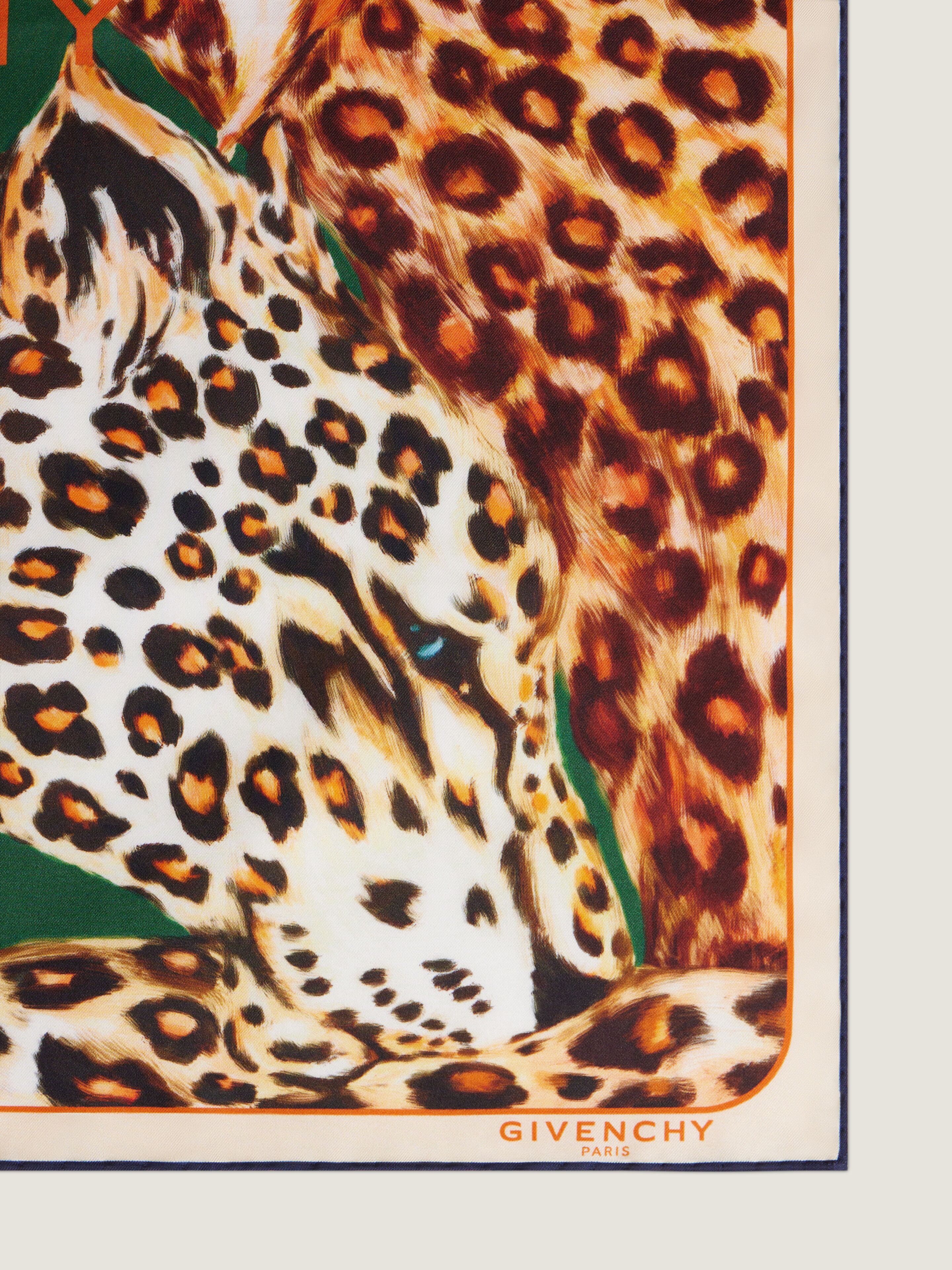 Givenchy Square in silk with leopards print | Thumbnail 2 Givenchy Square in silk with leopards print | Thumbnail 2