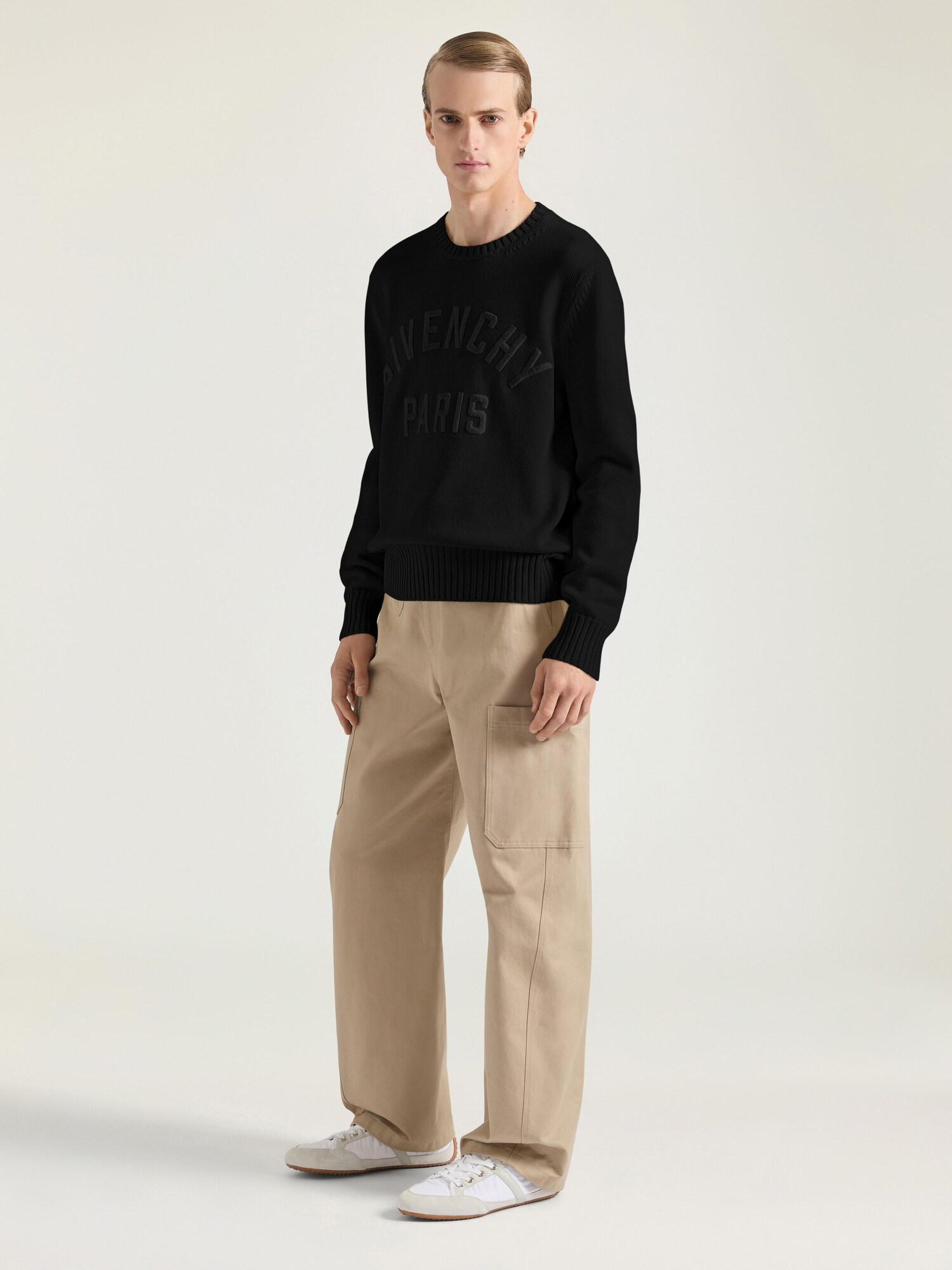 GIVENCHY ジバンシィ 20AW Logo-Intarsia Wool Sweater ロゴ インター 