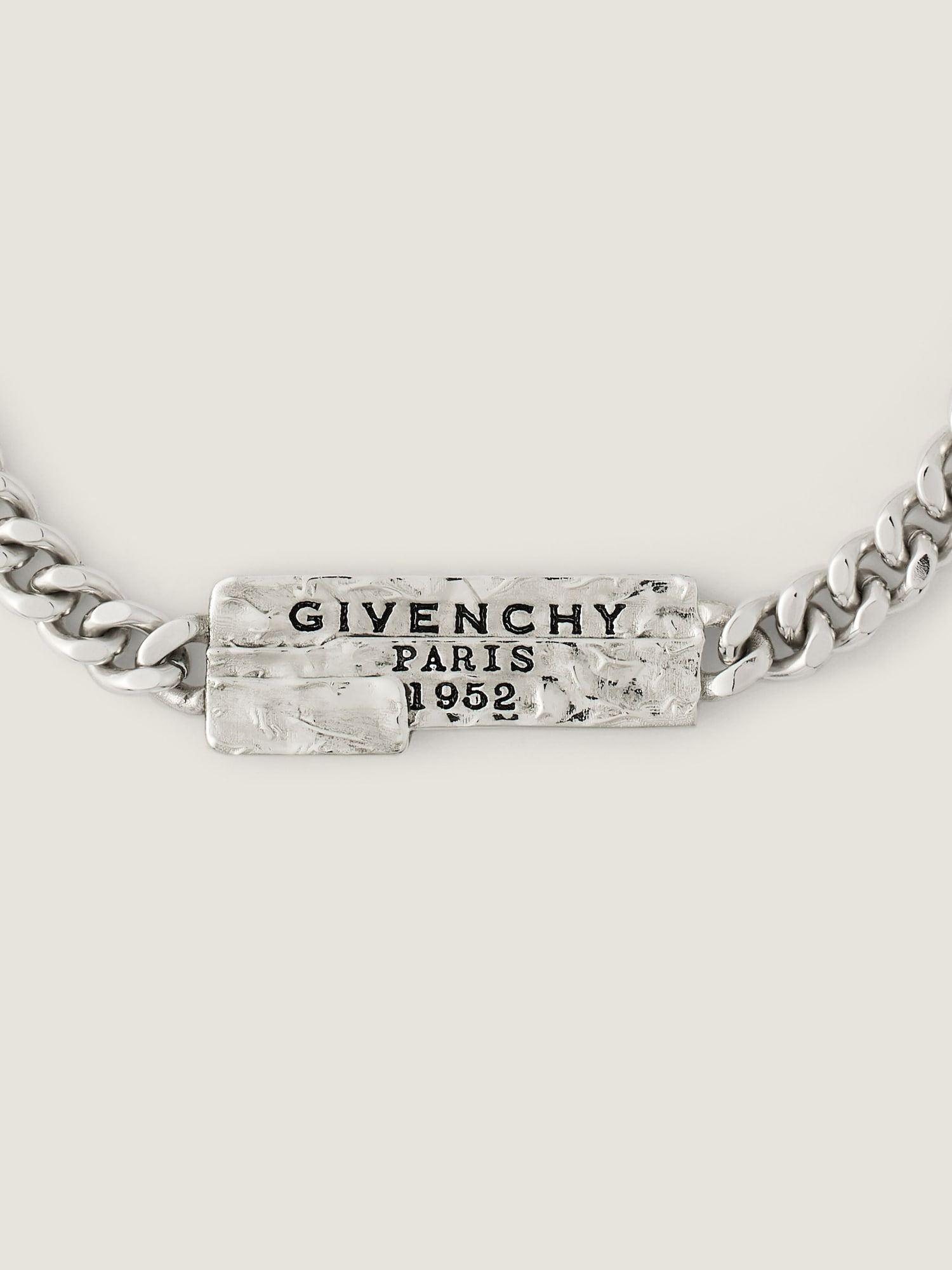 GIVENCHYテープ ブレスレット - アンティークシルバー BN207QF003-723 