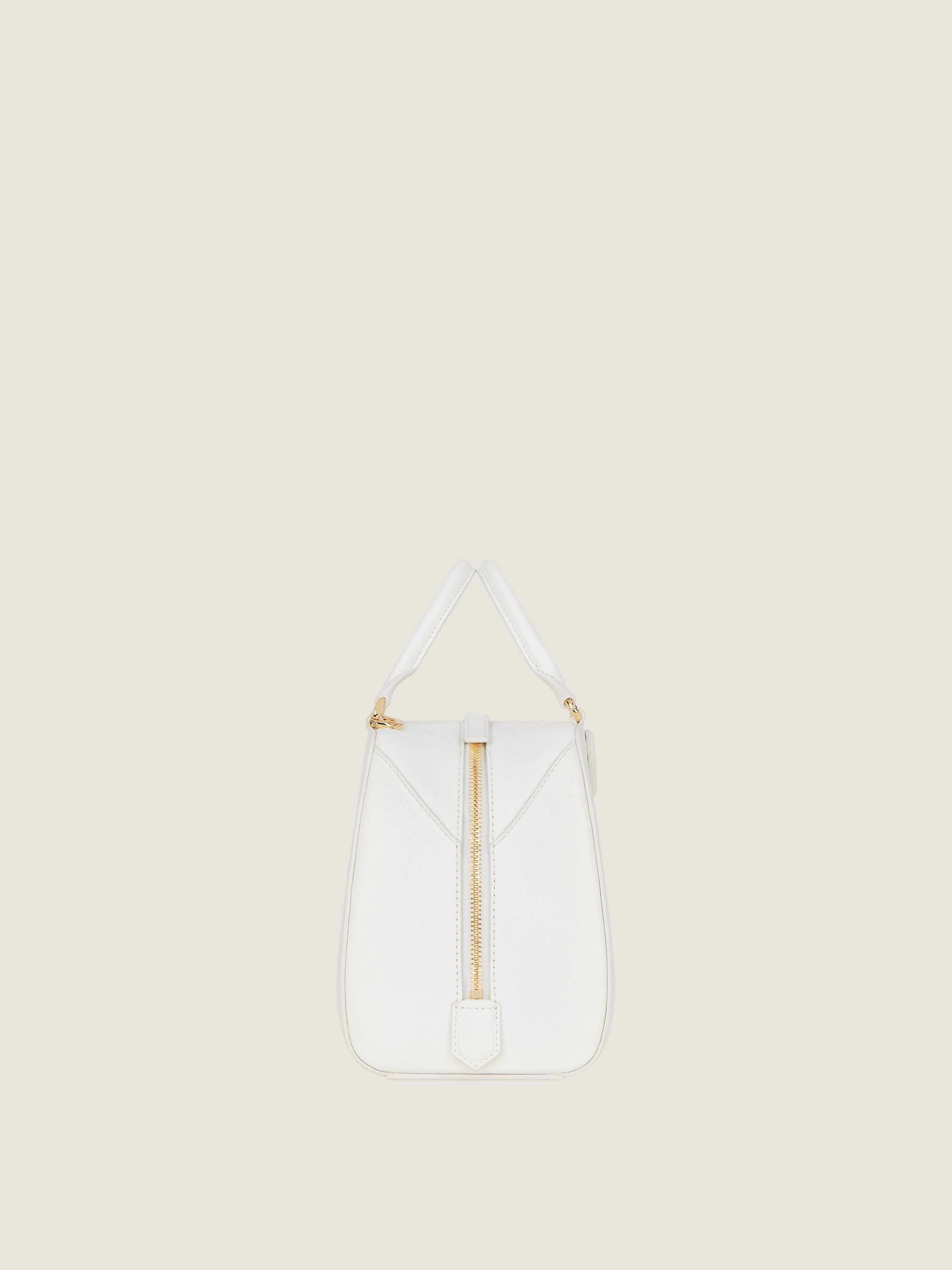 ★GIVENCHY★ Mini Antigona Cube Handbag Ivory BB50ZBB24B105 Mini Antigona Cube bag in leather in - ivory | Givenchy US