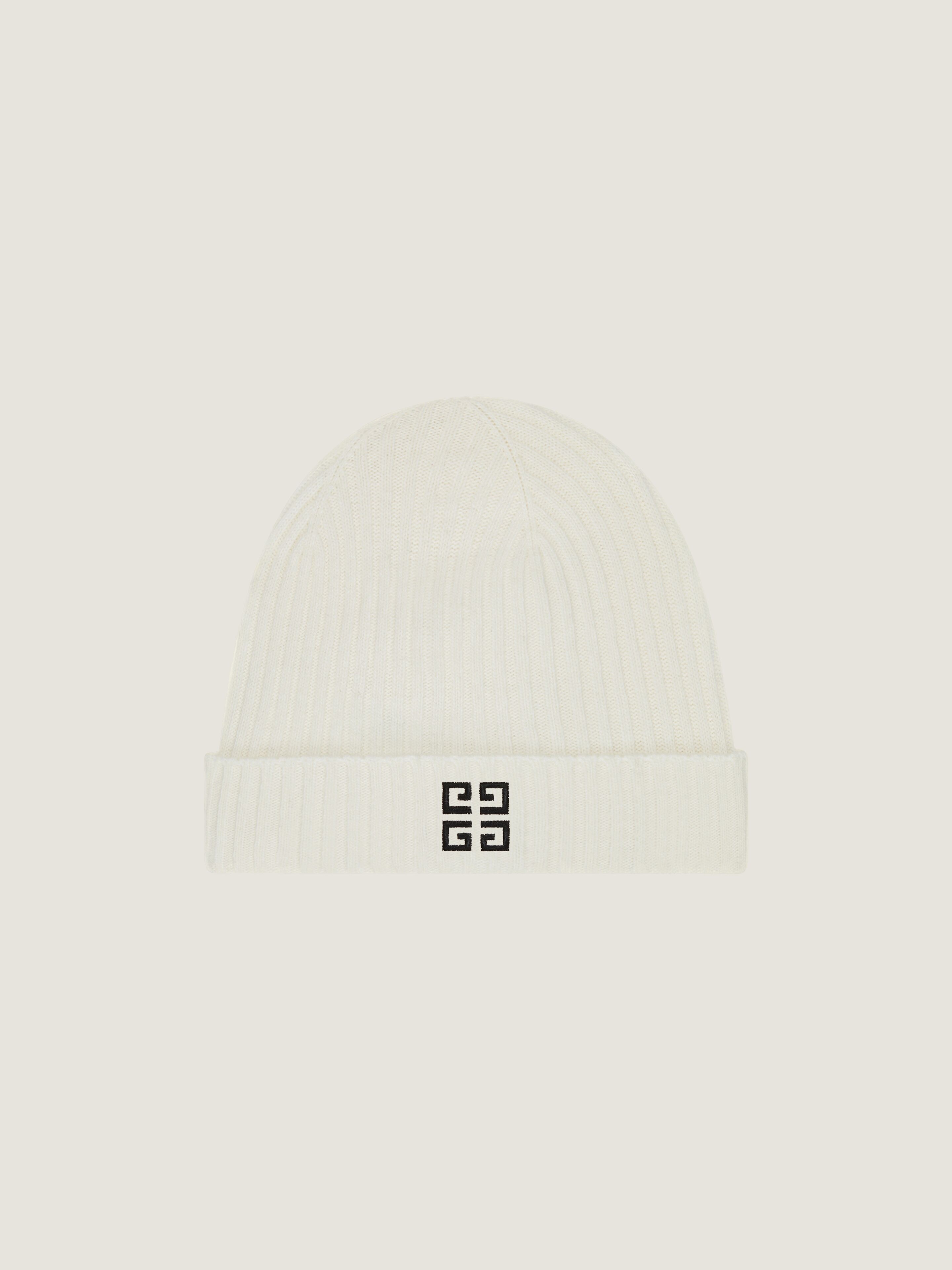 GIVENCHY】ウールニットキャップ ビーニー 4G ロゴ (GIVENCHY
