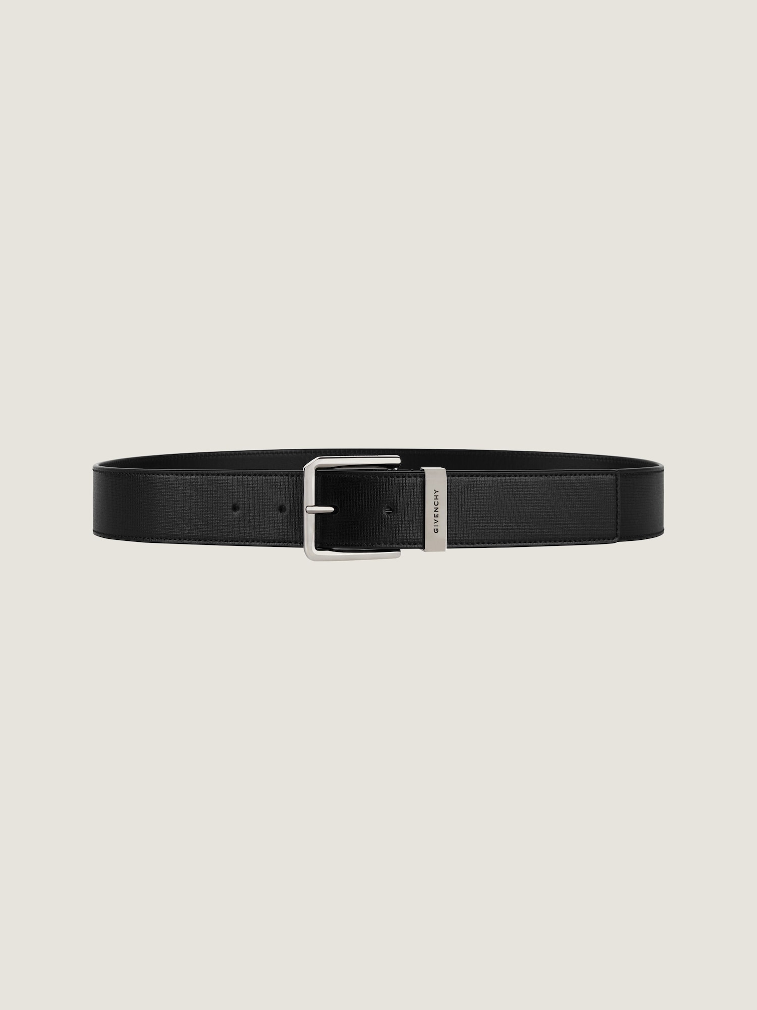 Givenchy Leather Belt — Size L Voyou belt in shiny leather - black in - black - BB408HB2AE  main image 4