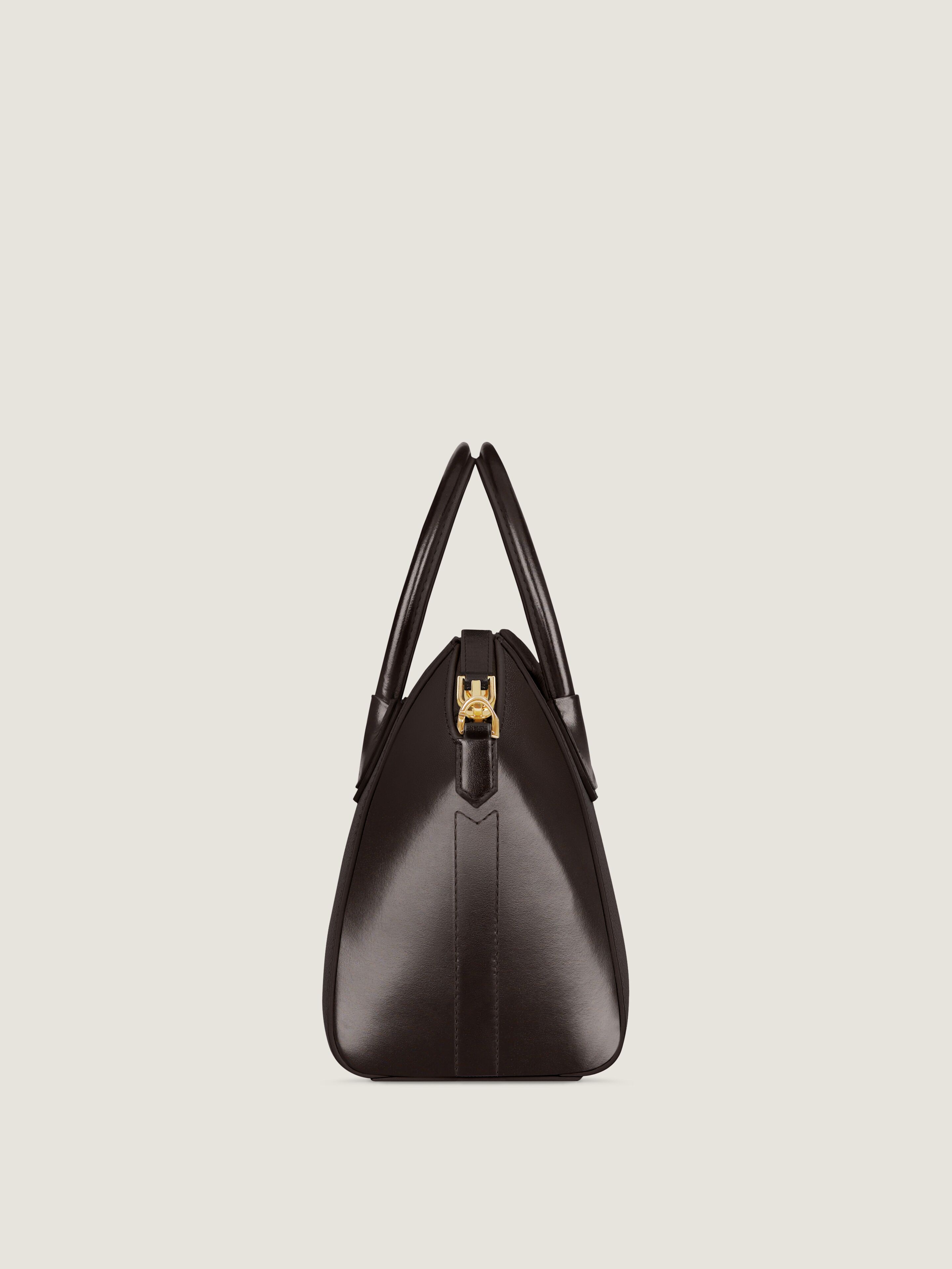 GIVENCHYレザーハンドバッグ(ダークブラウン) Givenchy Brown Leather Pandora Shoulder Bag – Rediscover Vintage