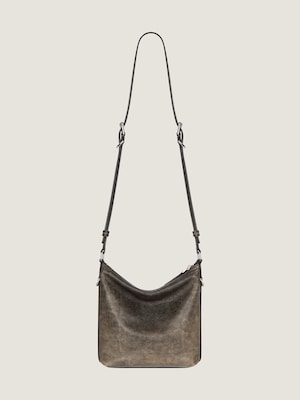 ヴォワイユー クロスボディバッグ スモール アンティークレザー